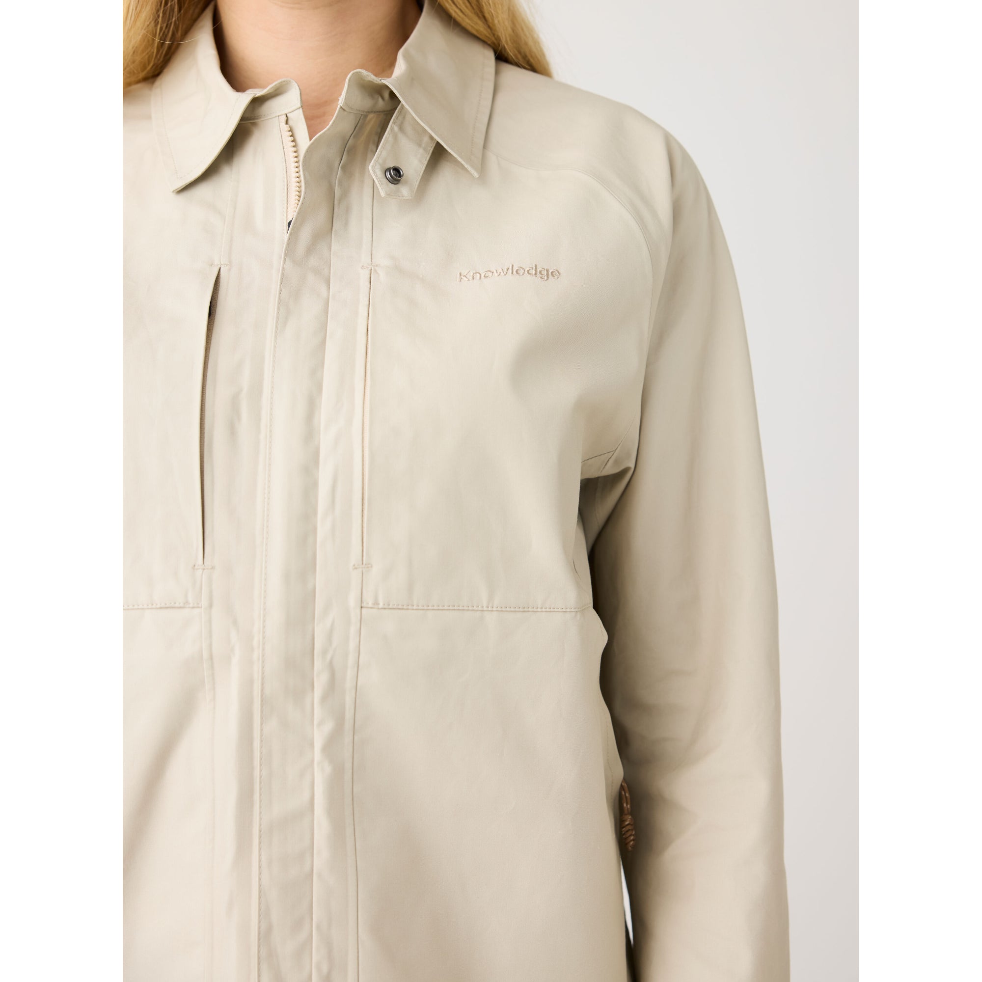 Jacke VENT CANVAS 200 aus Bio-Baumwolle - Damen