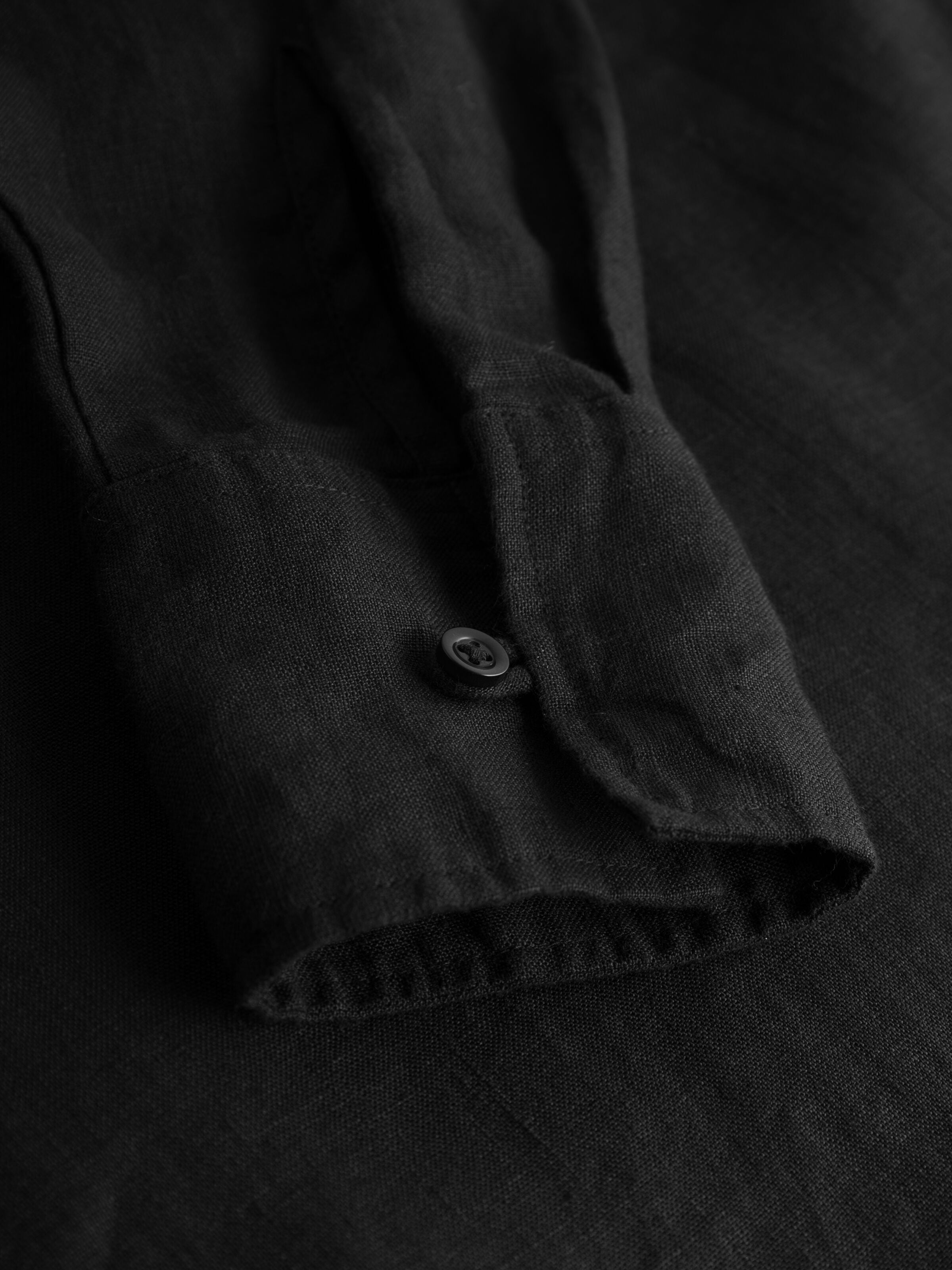 Langarm Hemdkleid CLASSIC aus Bio-Leinen