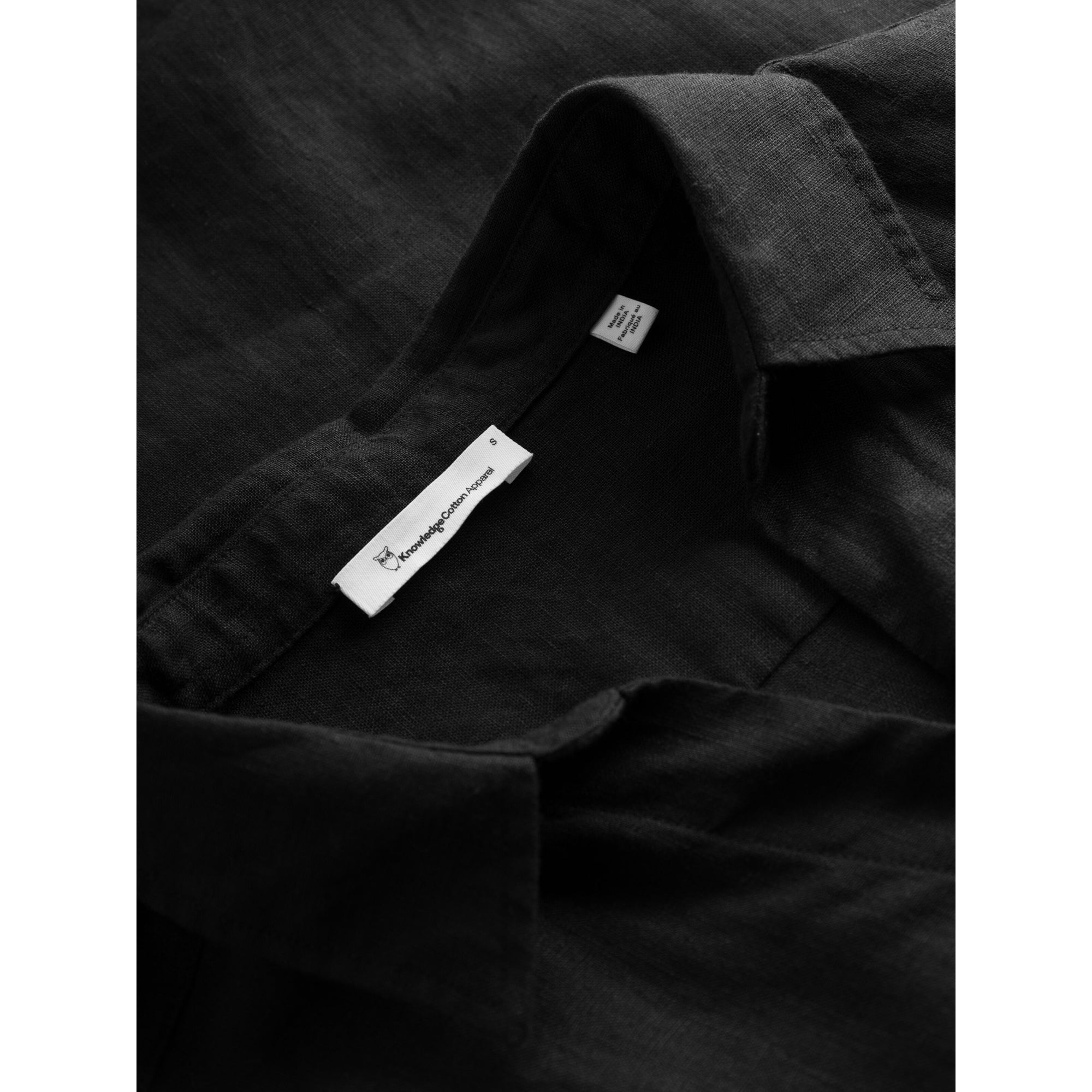 Langarm Leinenkleid aus Bio-Leinen GOTS/Vegan