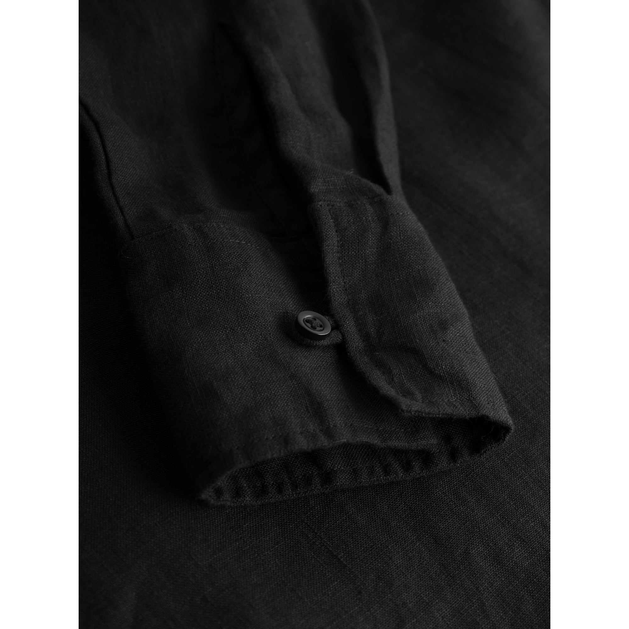 Langarm Leinenkleid aus Bio-Leinen GOTS/Vegan