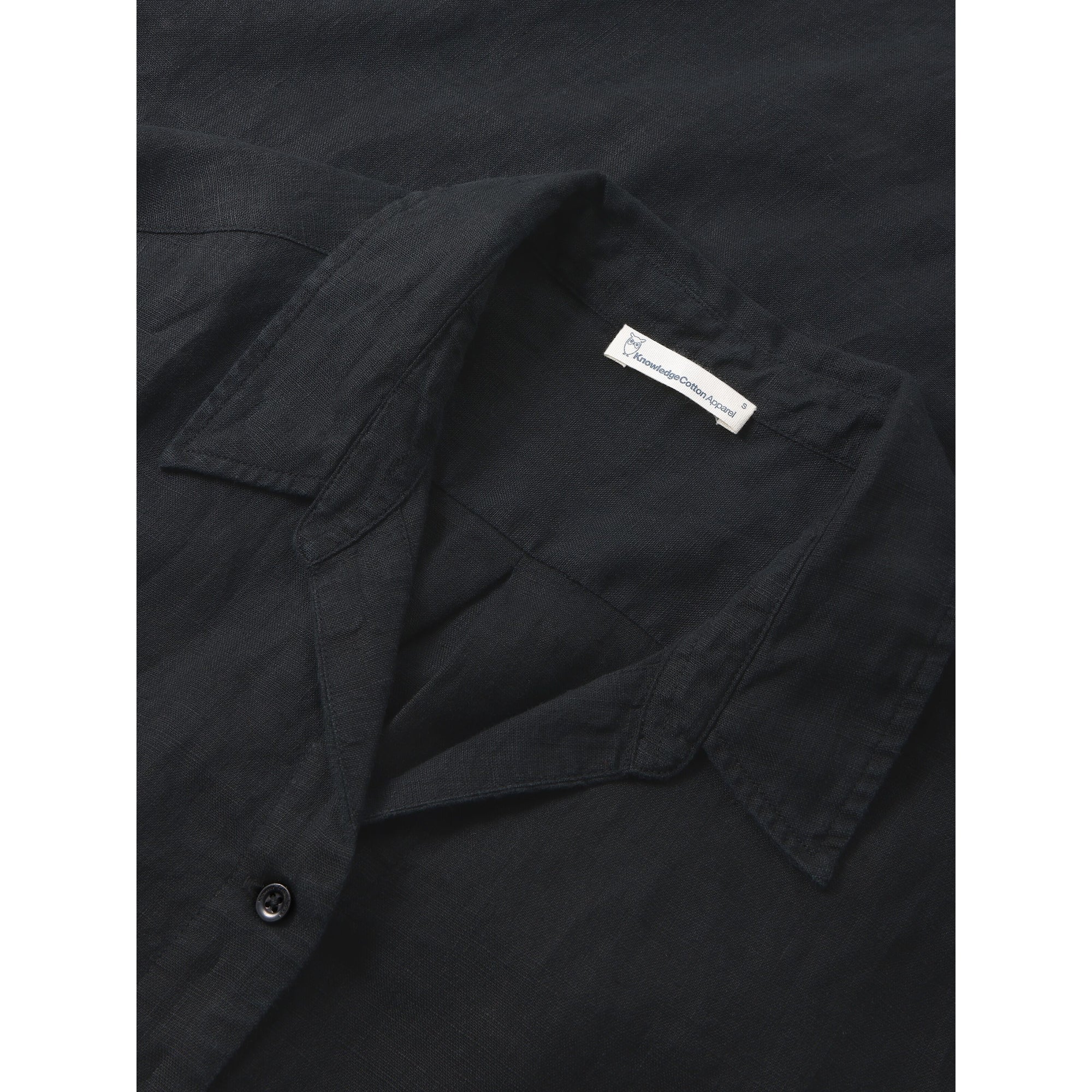 Langarm Leinenkleid aus Bio-Leinen GOTS/Vegan