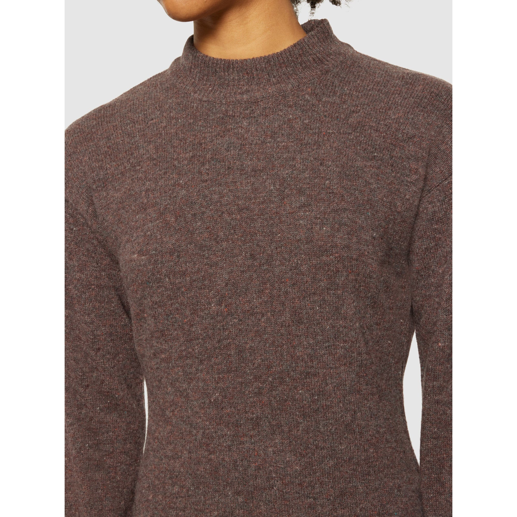 Kleid Crew NECK Mittellang aus Bio-Lammwolle