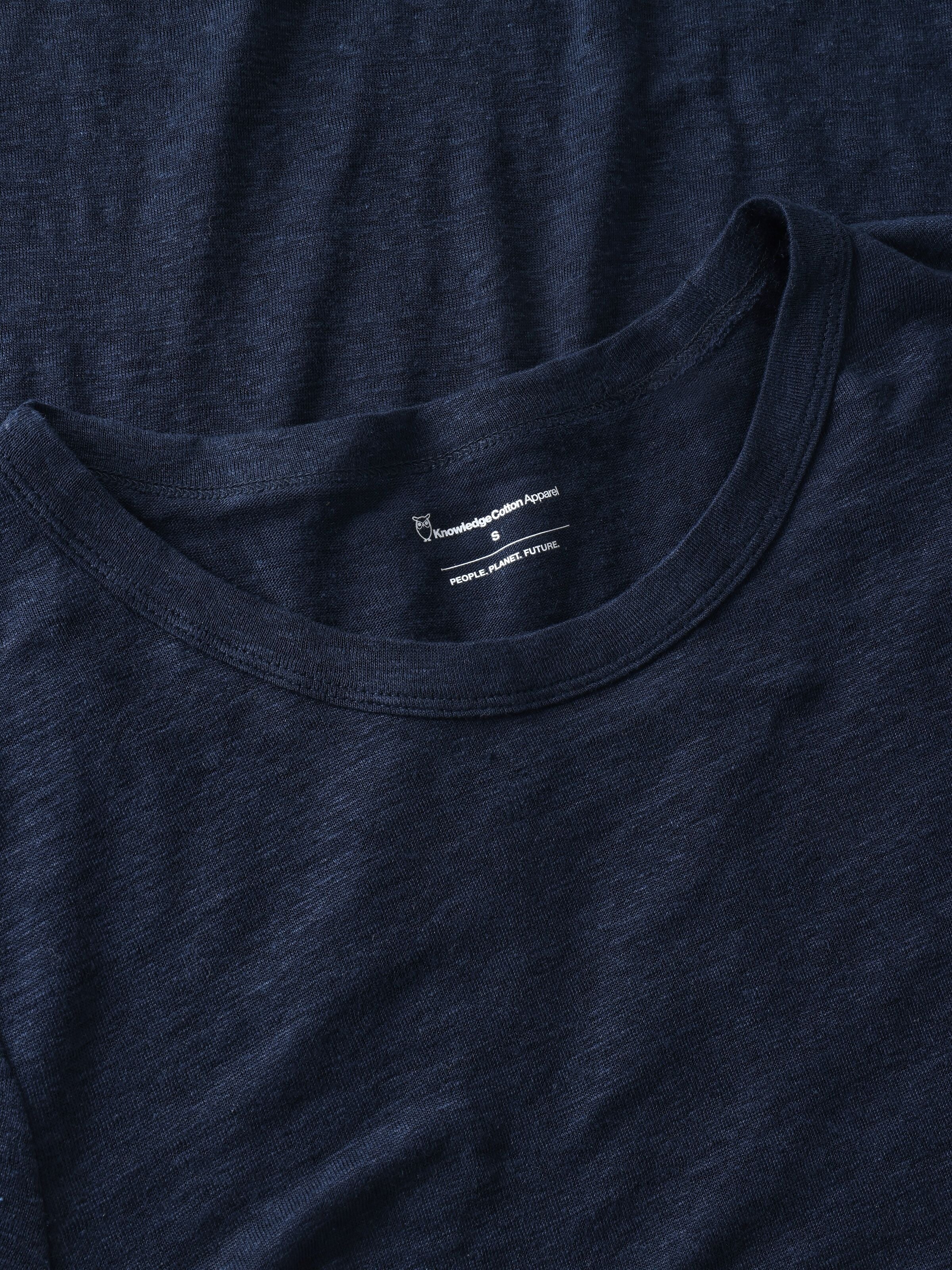 Bio-Leinen T-Shirt Kleid GOTS/Vegan