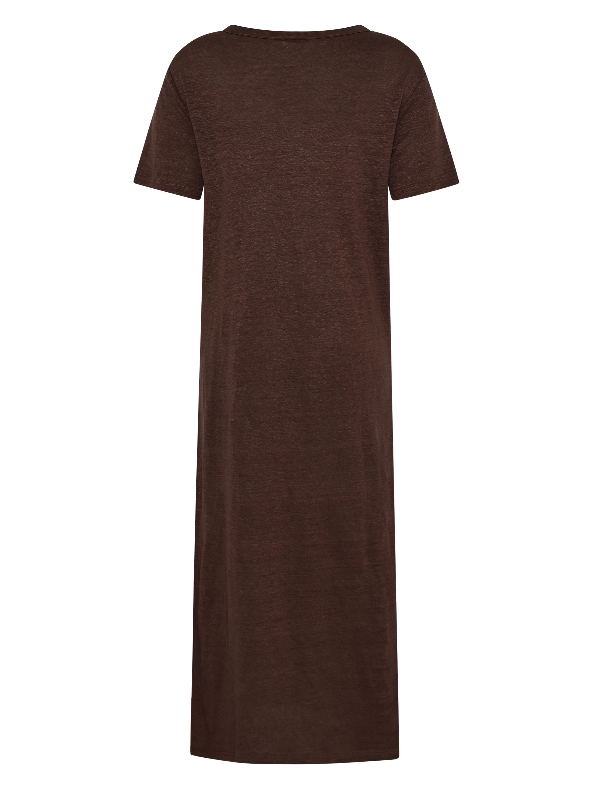 Bio-Leinen T-Shirt Kleid GOTS/Vegan