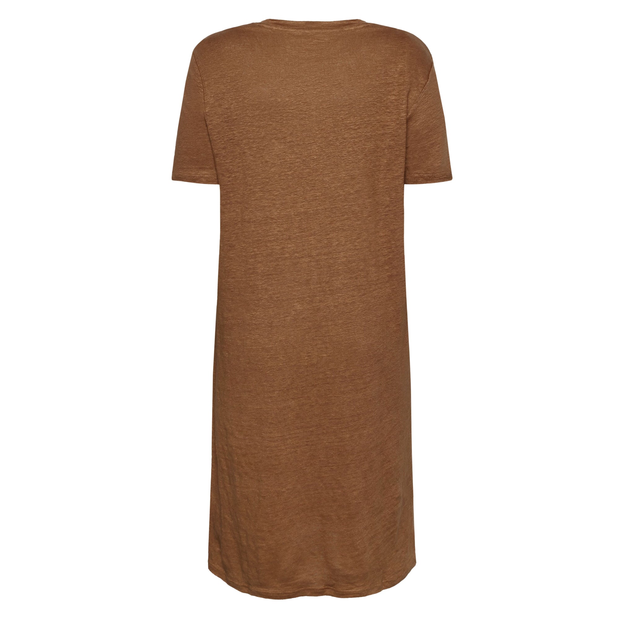 Bio-Leinen T-Shirt Kleid GOTS/Vegan