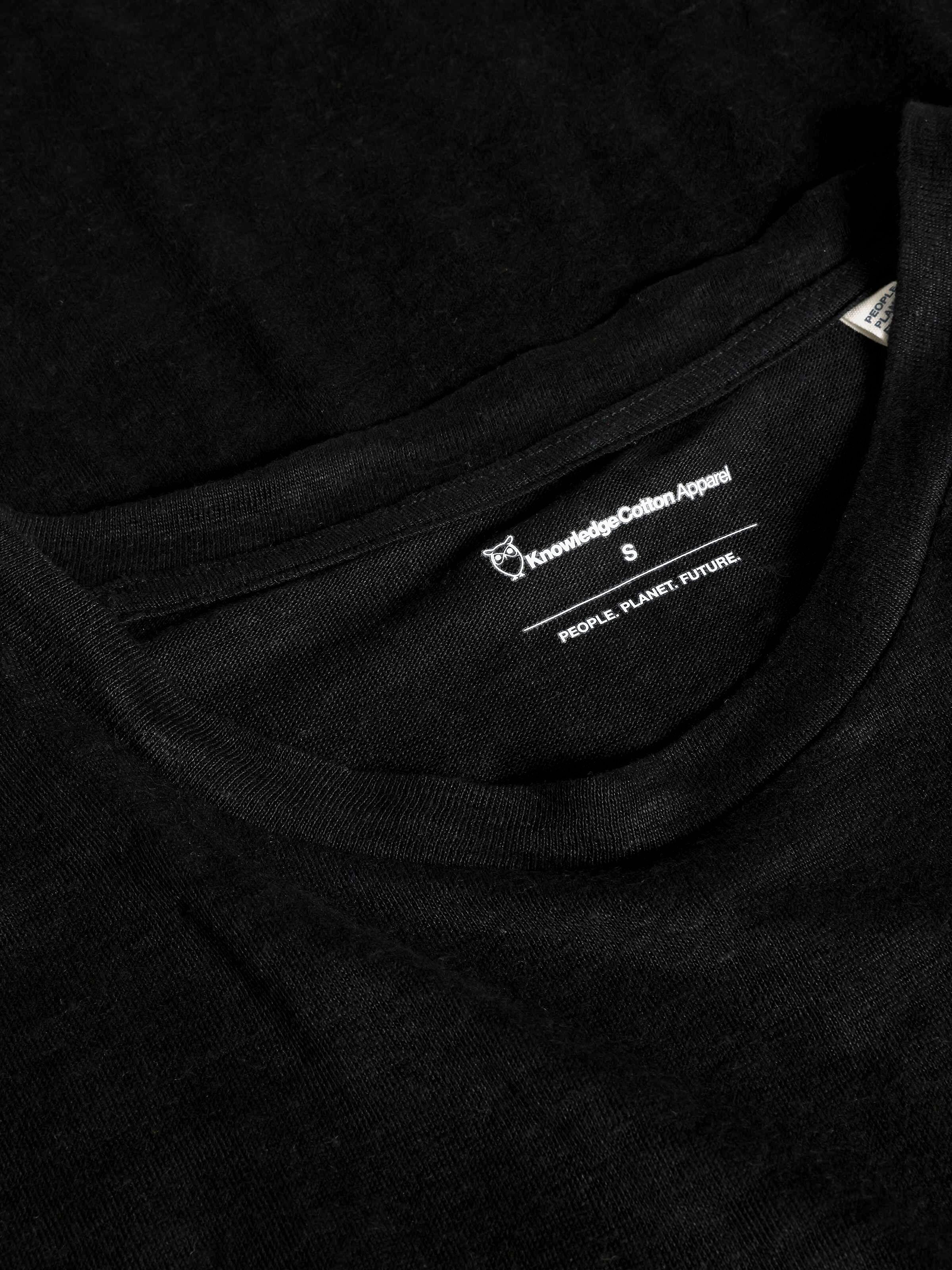 Bio-Leinen T-Shirt Kleid GOTS/Vegan