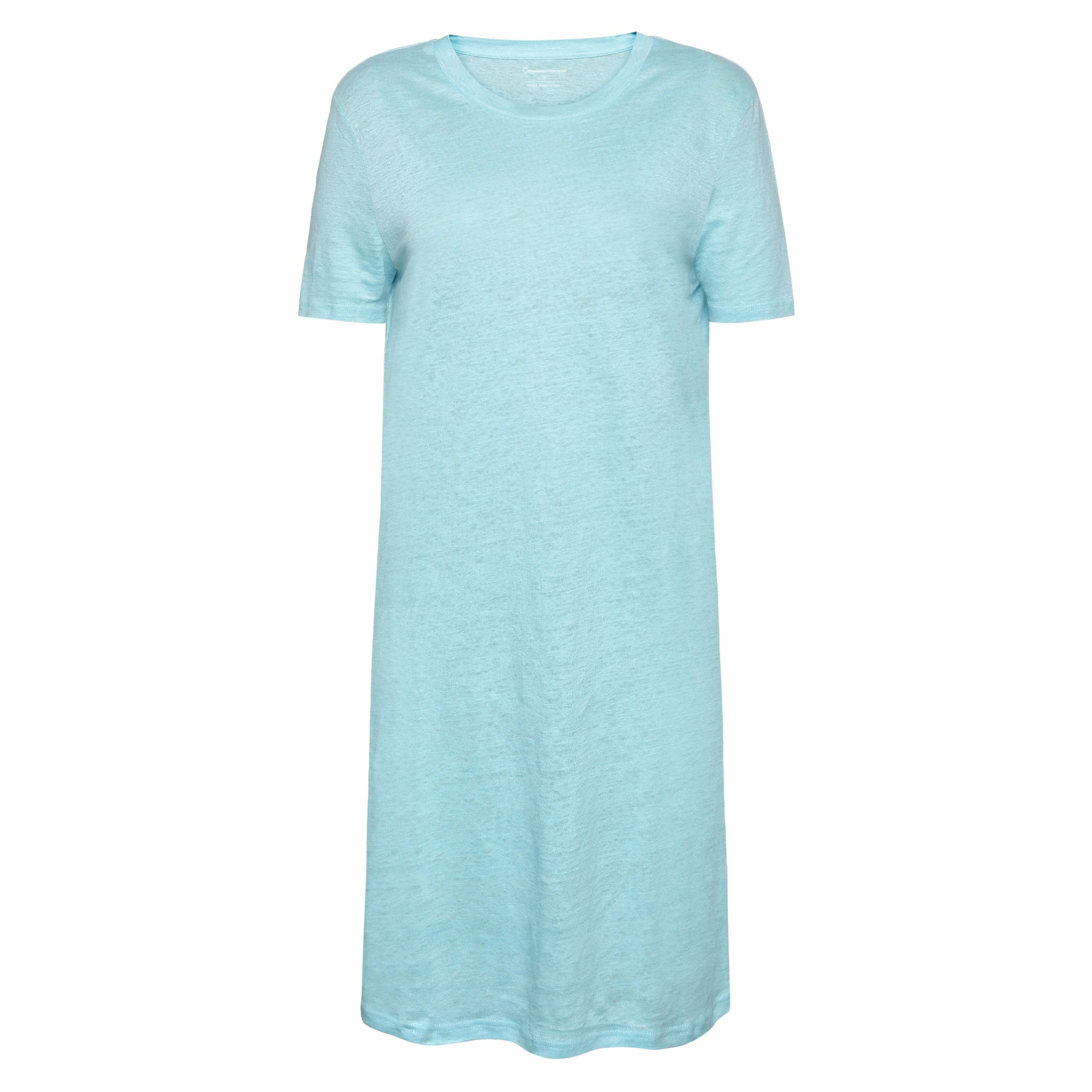 Bio-Leinen T-Shirt Kleid GOTS/Vegan