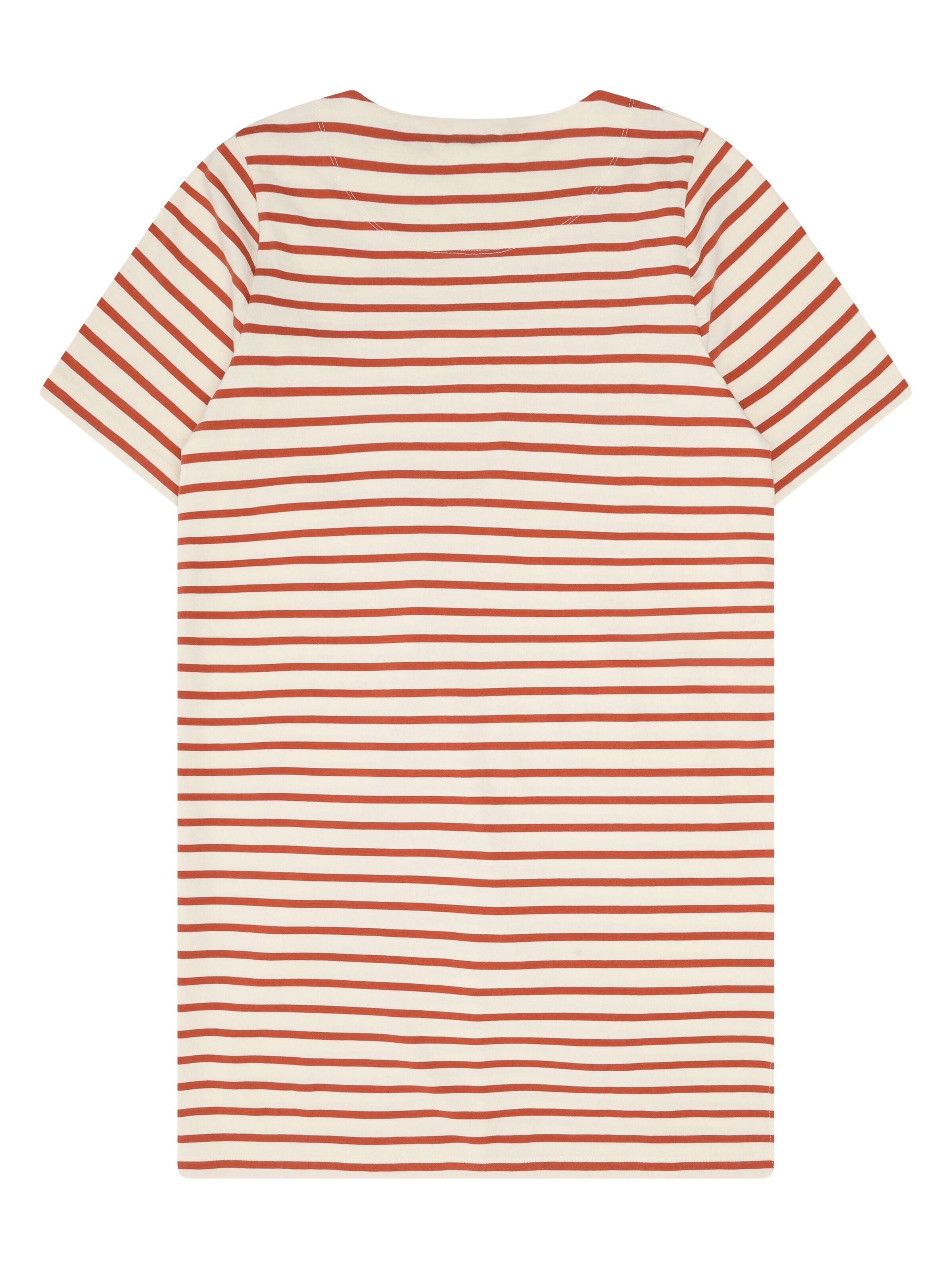 T-Shirt-Kleid mit Streifen aus Bio-Baumwolle