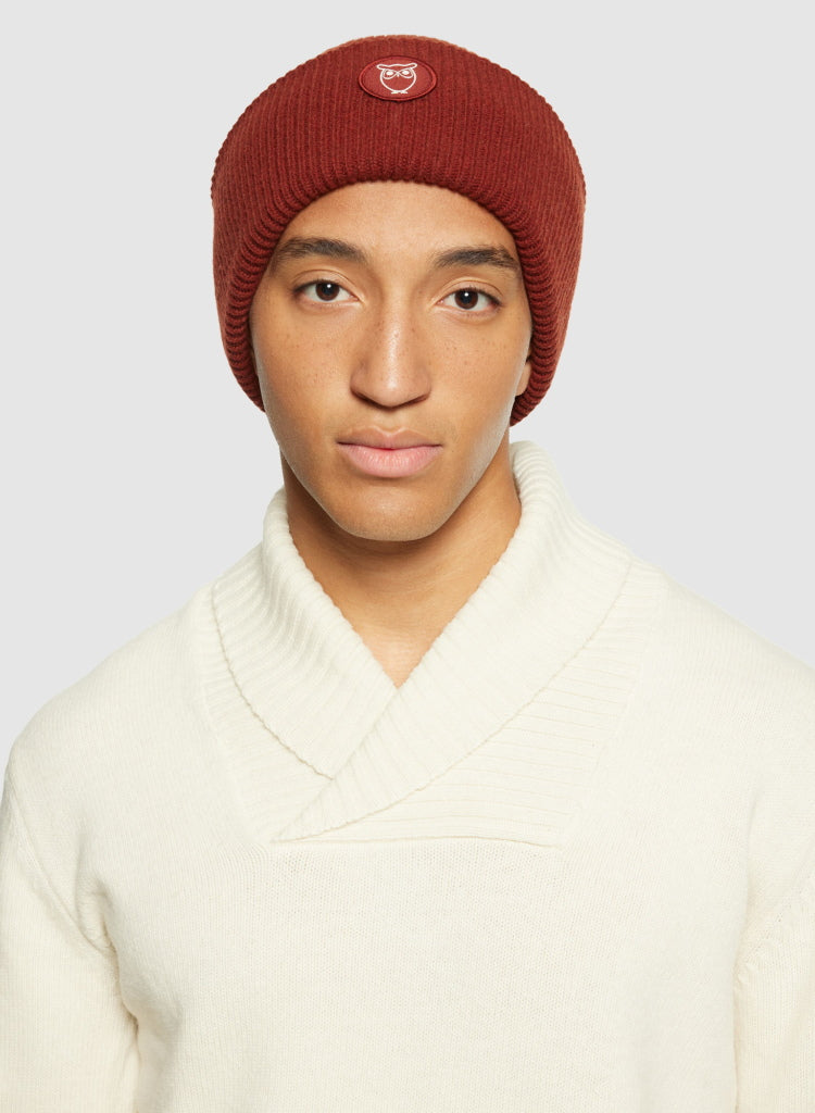Beanie BIG RIB Mütze aus Bio-Lammwolle