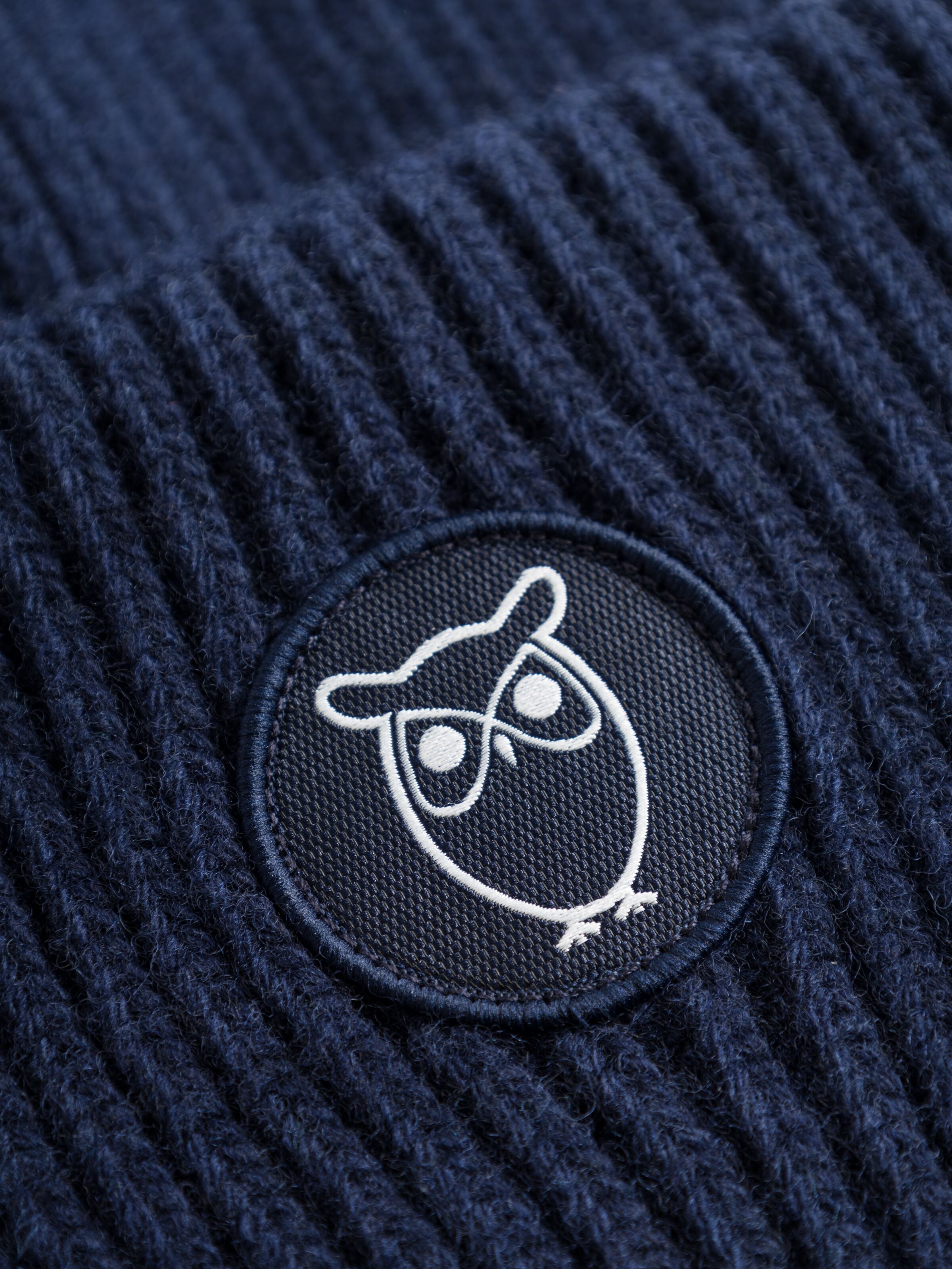 Beanie BIG RIB Mütze aus Bio-Lammwolle