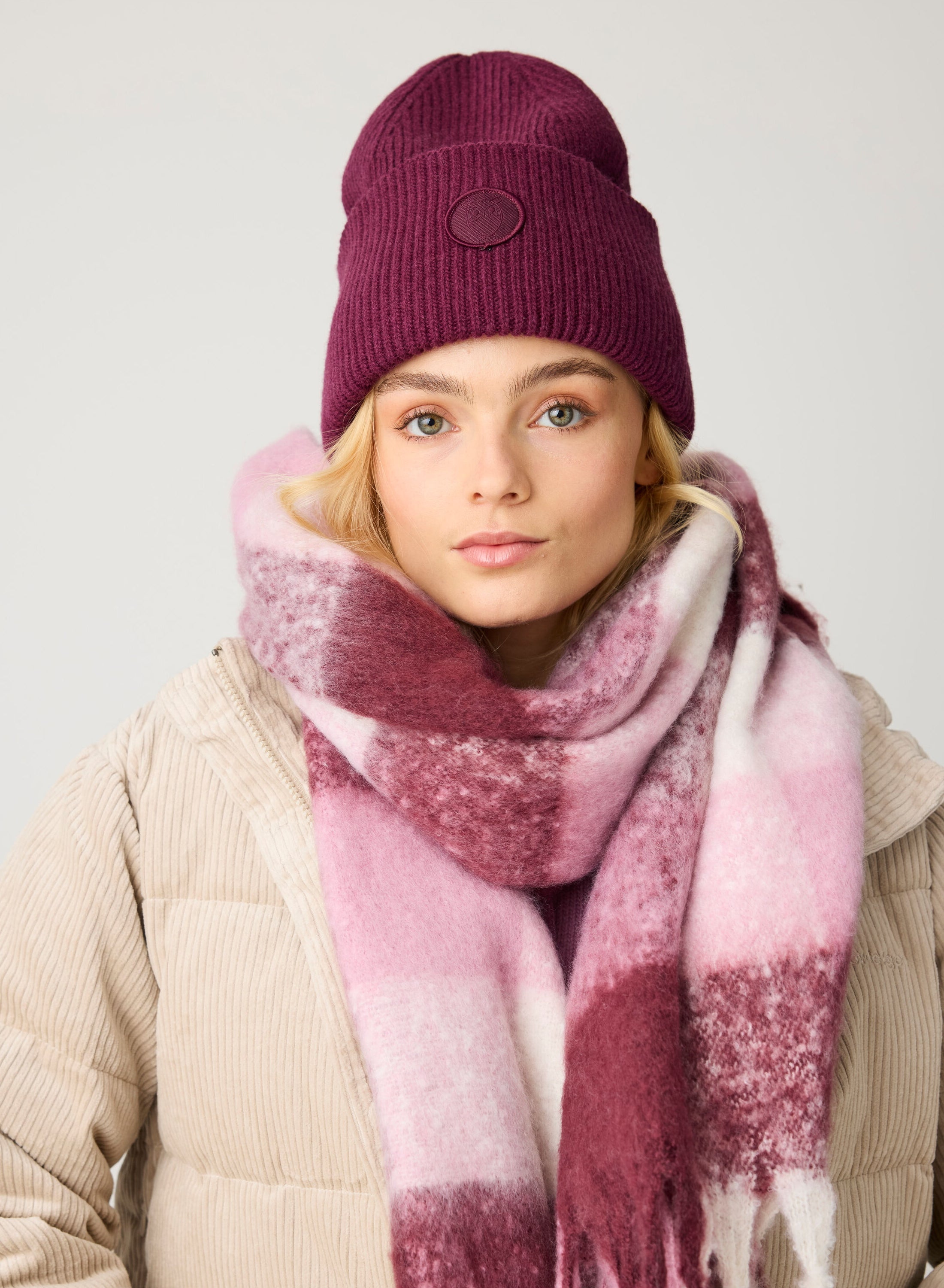 Beanie BIG RIB Mütze aus Bio-Lammwolle