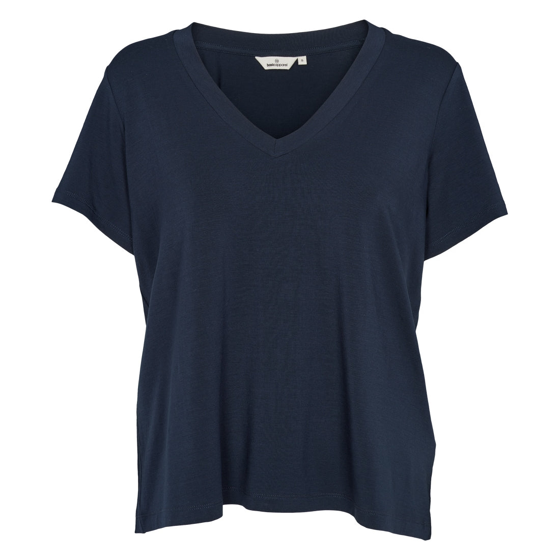 T-Shirt JOLINE mit V-Ausschnitt aus Tencel™