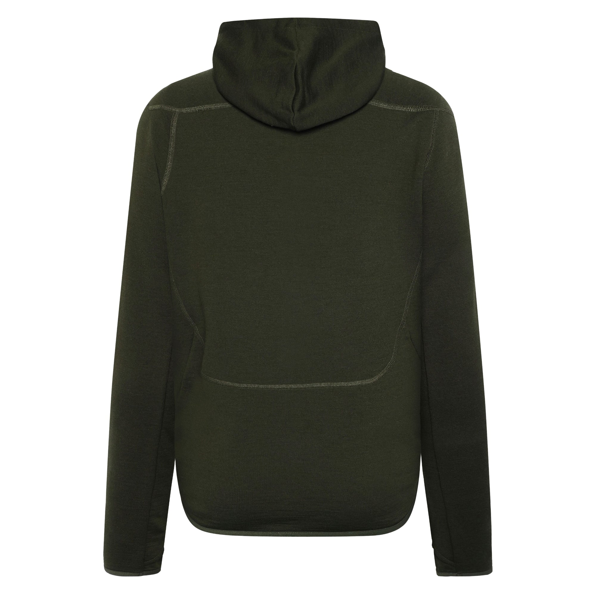 Fleece-Pullover mit Kapuze DYNAMIC aus Merinowolle - Damen