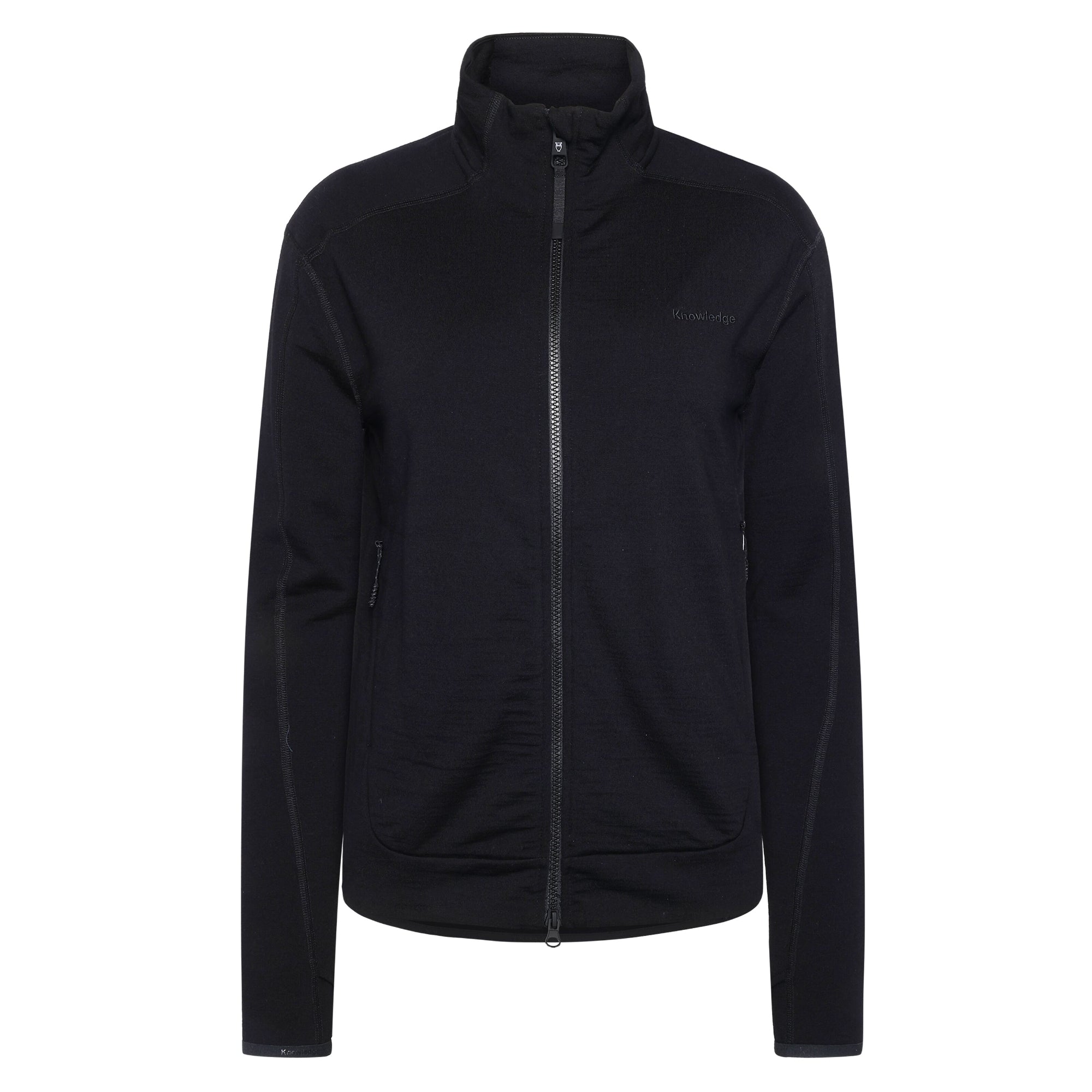 Fleece-Jacke mit Reißverschluss DYNAMIC aus Merinowolle - Damen