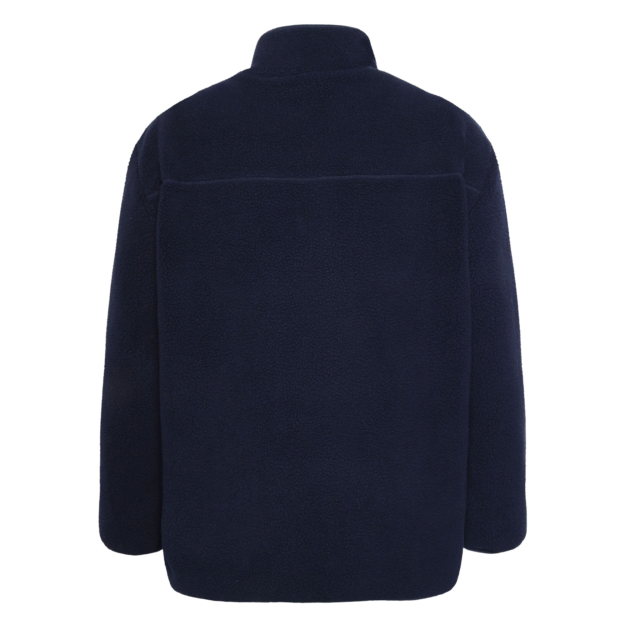 Lockere Fleecejacke mit Reißverschluss - recycelt - GRS/Vegan