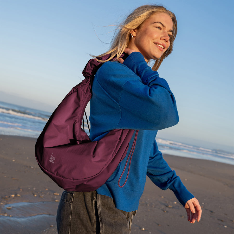 Tasche MOON BAG RUFFLE mit RE:NYNET