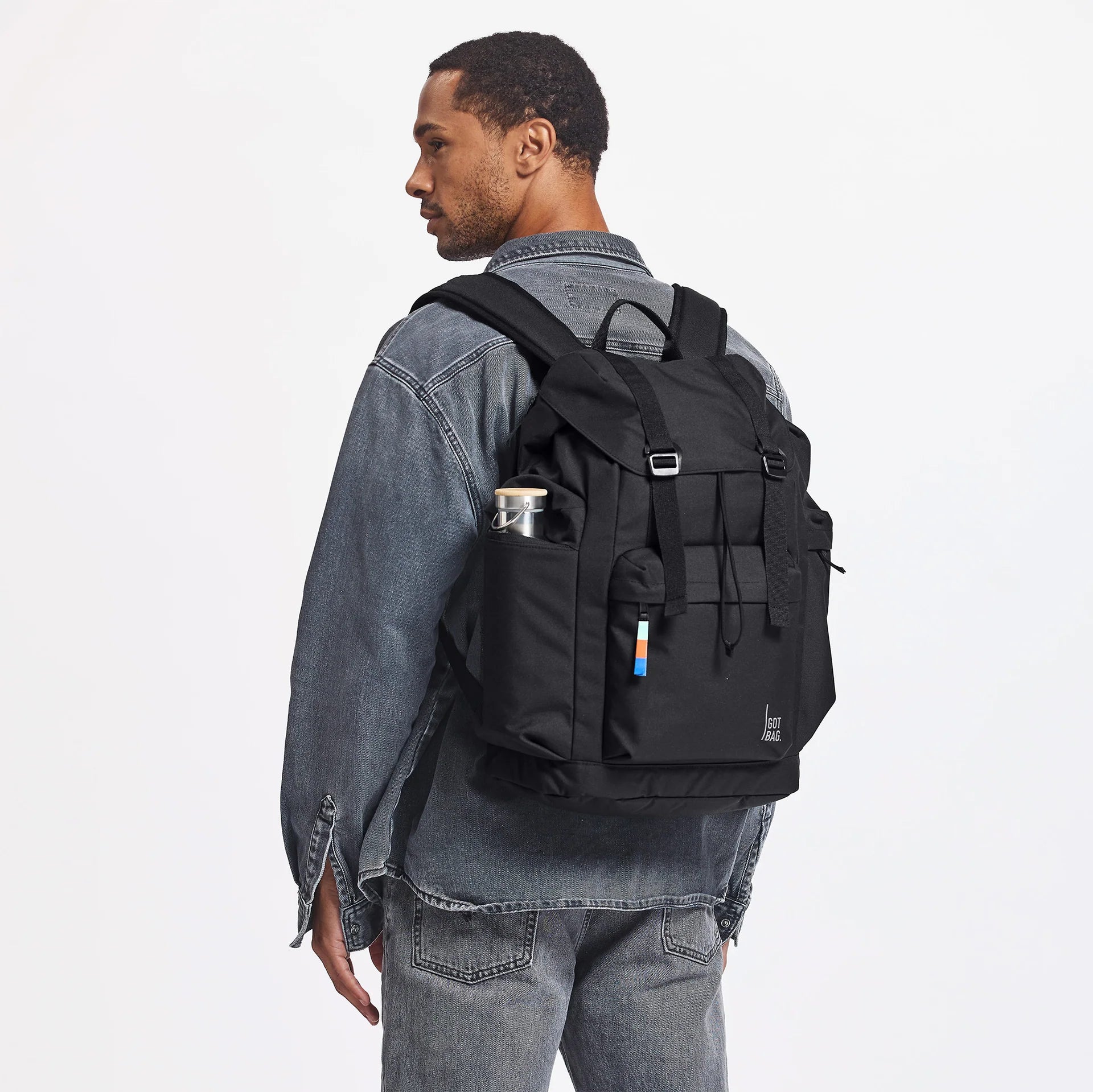 Flap Pack LARGE Rucksack mit Laptopfach aus RE:PET