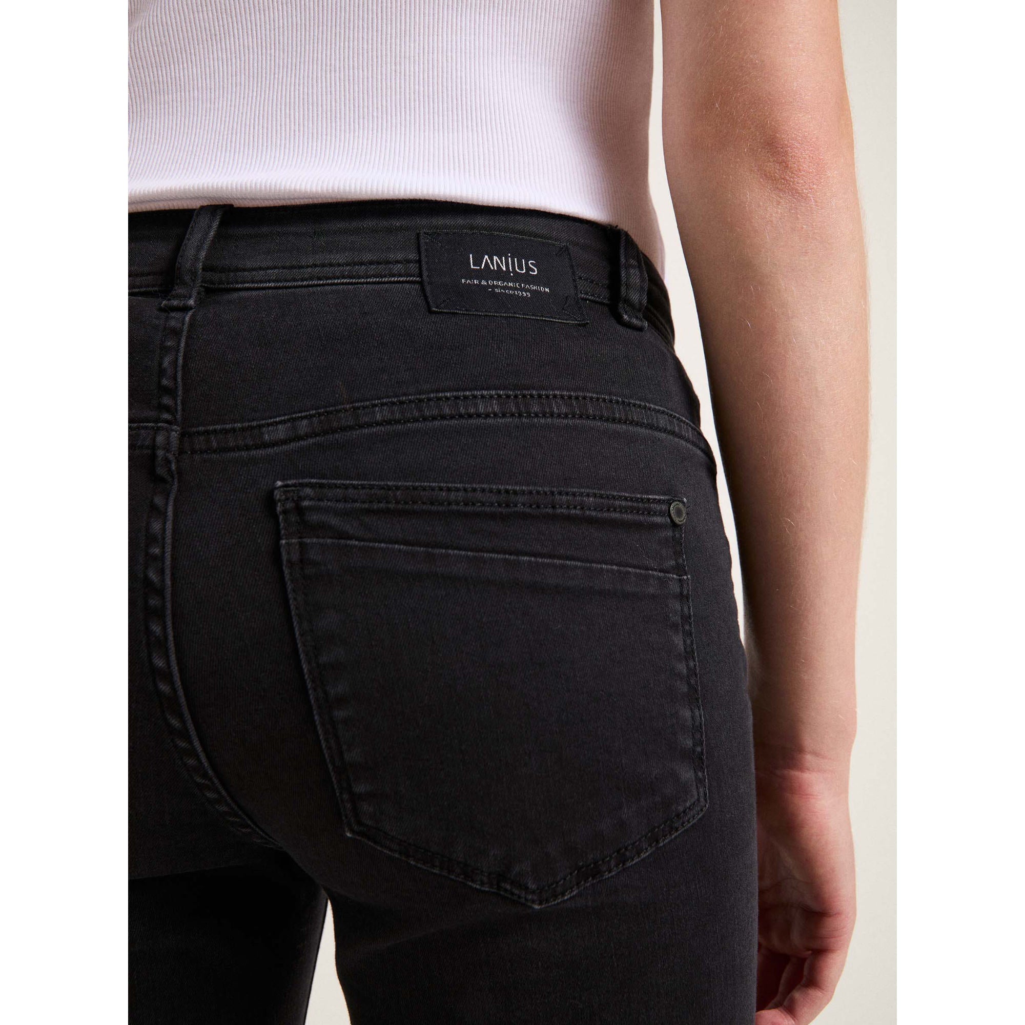 High-Waist Jeans aus Bio-Baumwolle