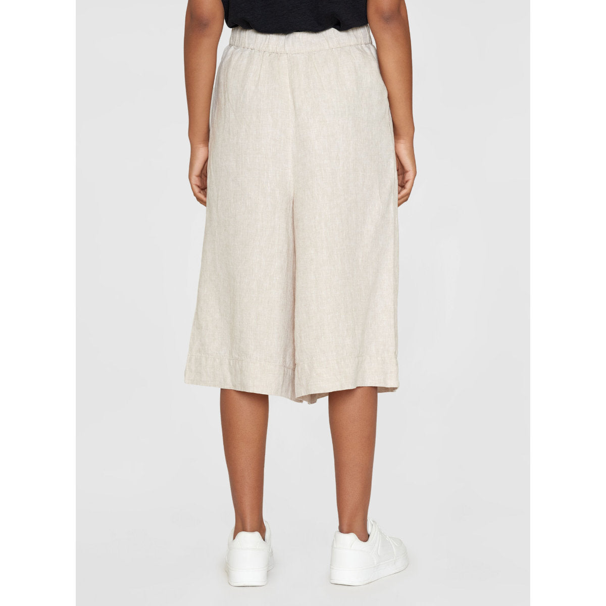 High-Waist Culotte EVE aus Bio-Leinen