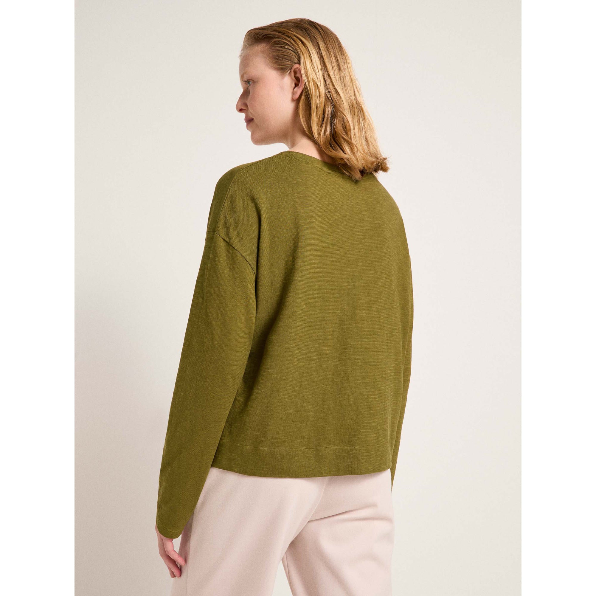 Rundhalsshirt LOOSE FIT aus Bio-Baumwolle