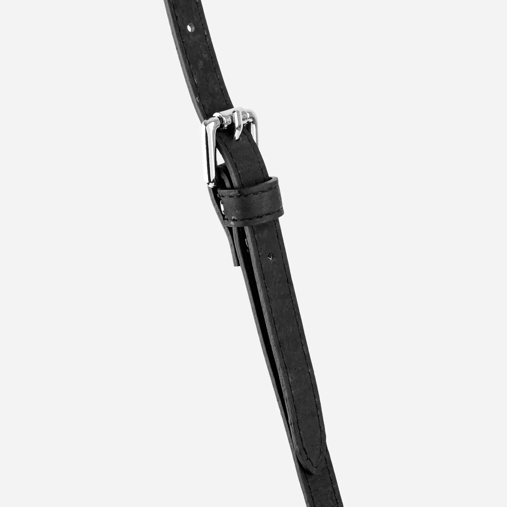 Kork Umhängetasche BLACK mit verstellbarem Gurt