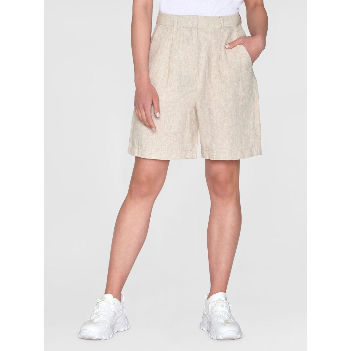 High-Waist Shorts POSEY aus Bio-Leinen