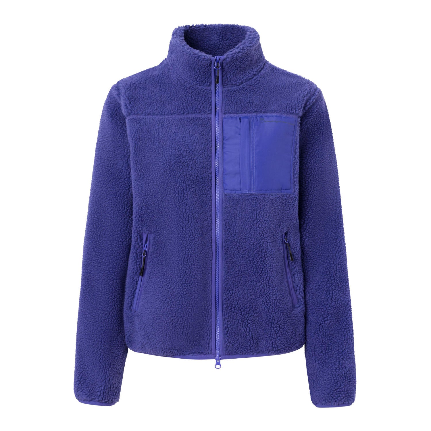 Teddyfleece Jacke HIGH NECK aus recyceltem Polyester