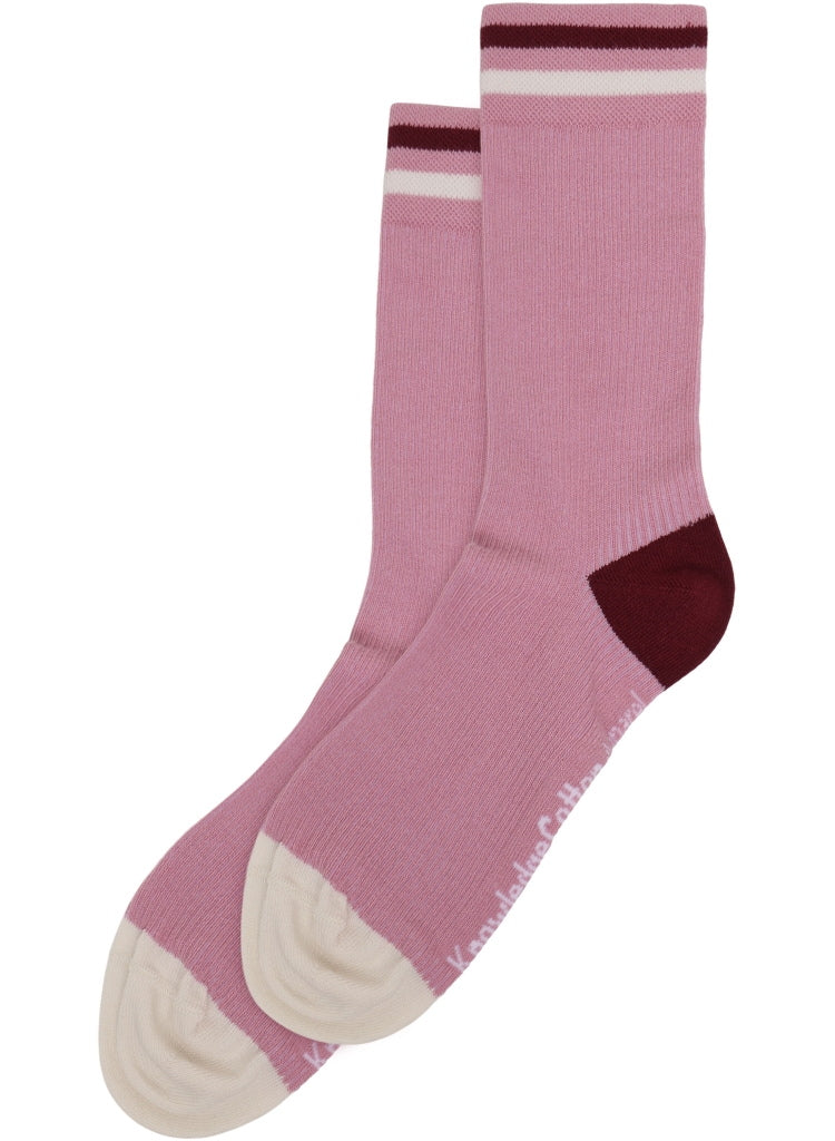 Stricksocken COLORBLOCK mit Bio-Baumwolle