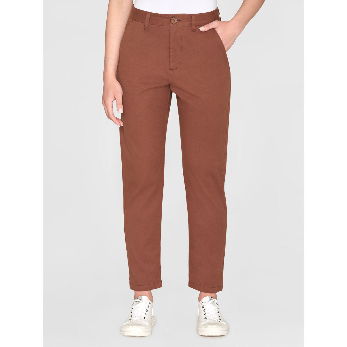 Poplin Chino IRIS aus Bio-Baumwolle
