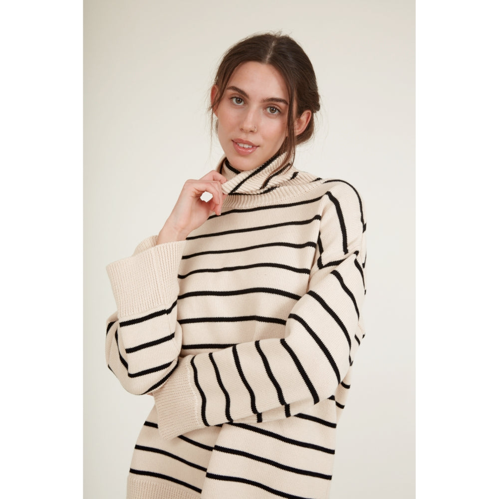 Rollkragenpullover Winie aus Bio-Baumwolle