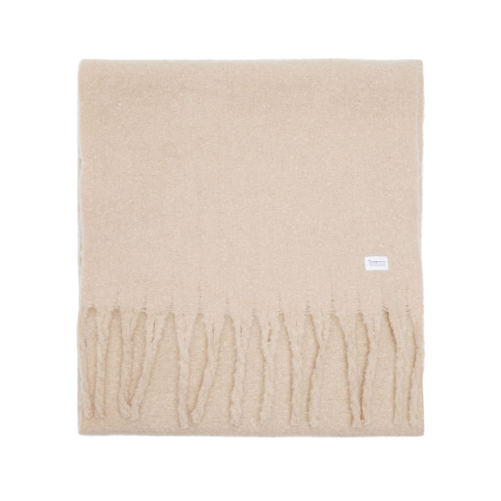 Karierter Schal aus recyceltem Polyester