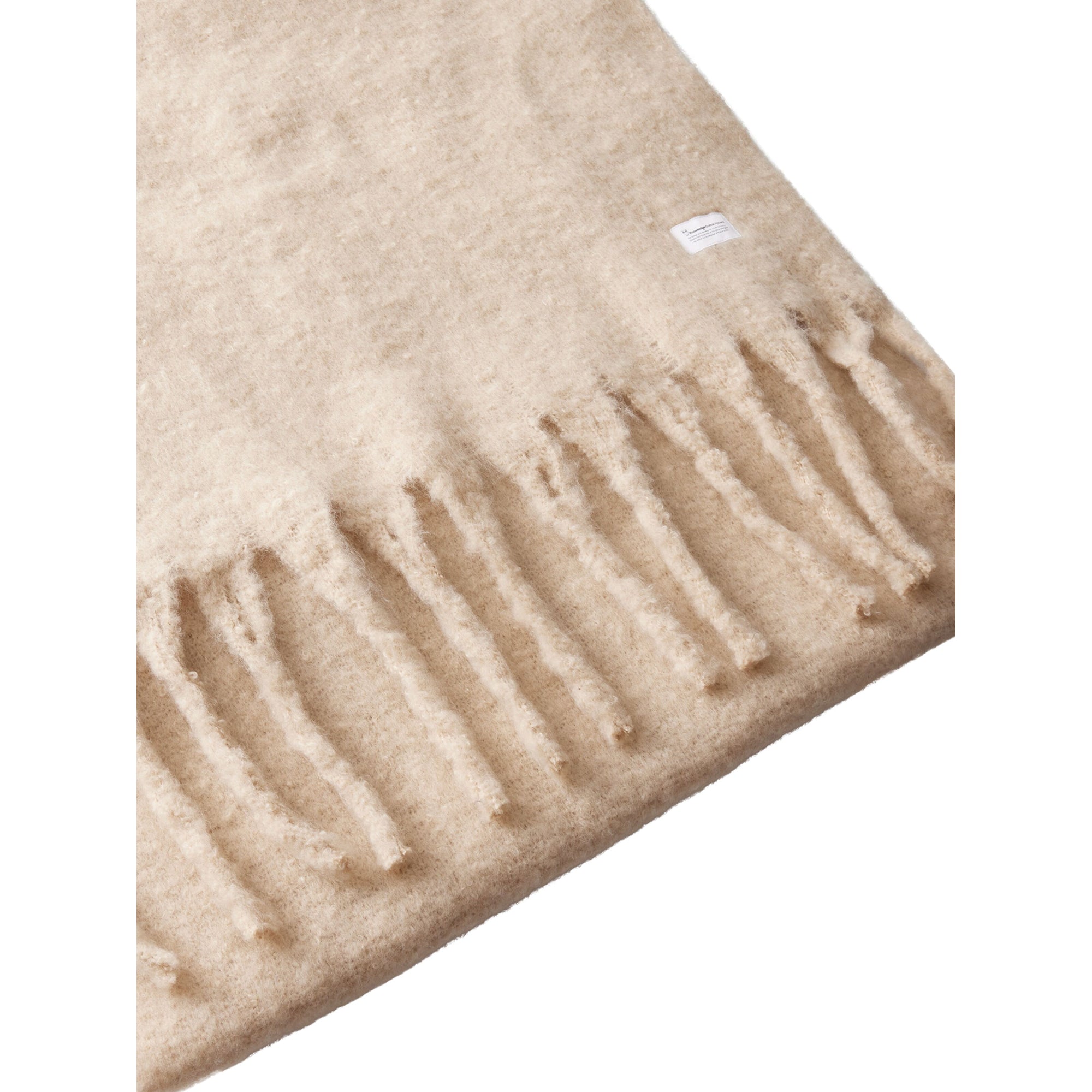 Karierter Schal aus recyceltem Polyester