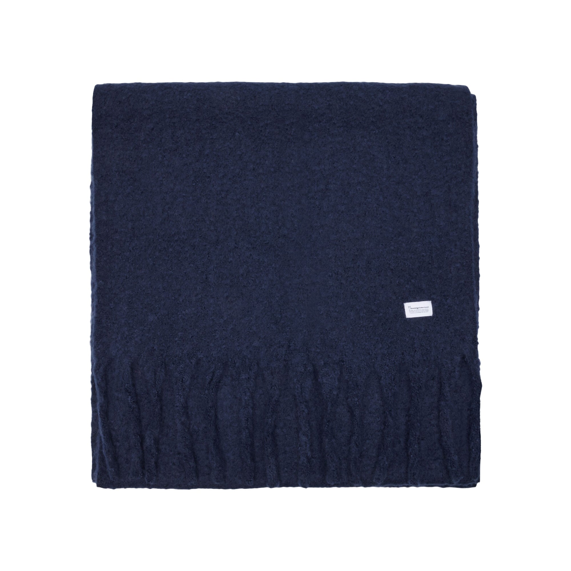 Karierter Schal aus recyceltem Polyester