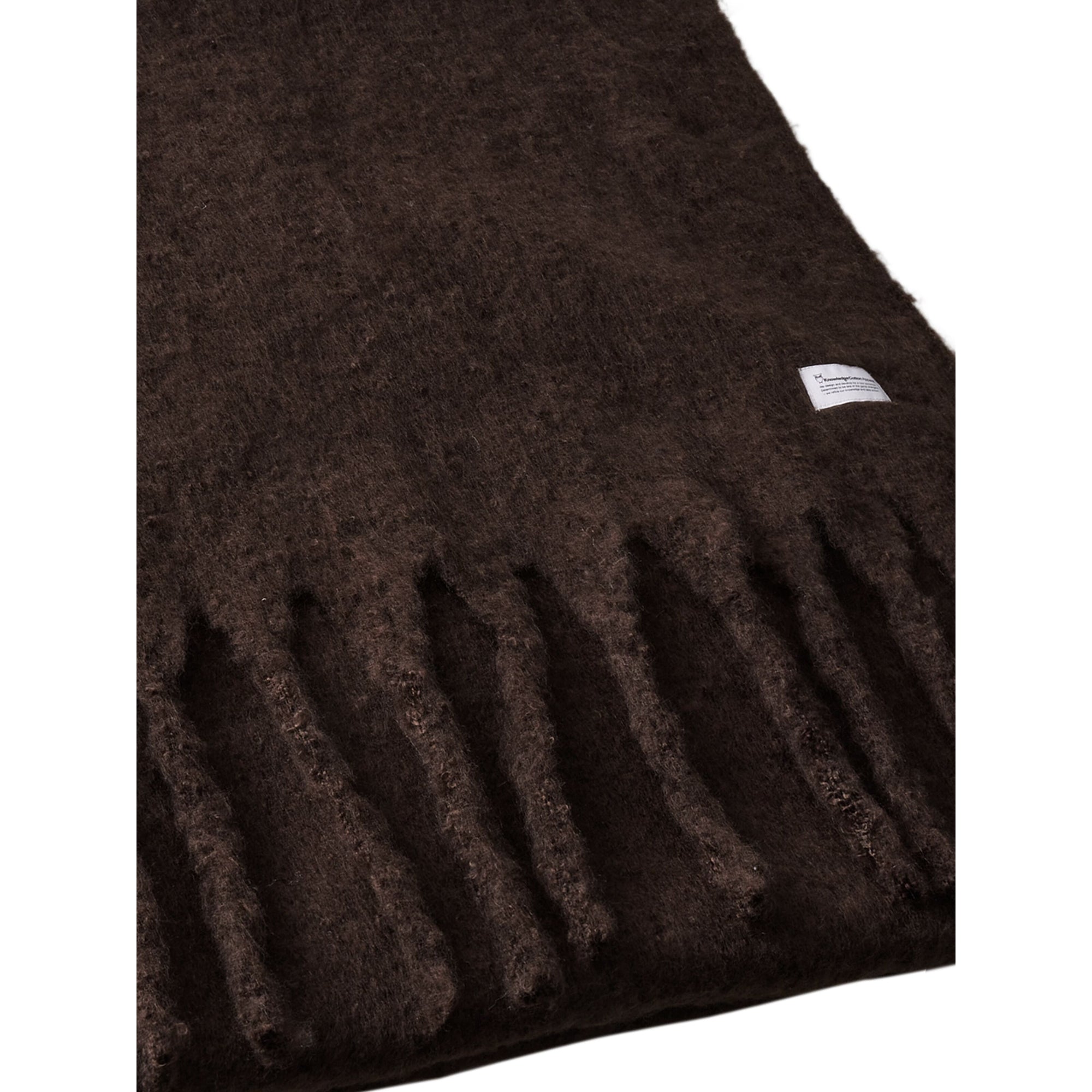 Karierter Schal aus recyceltem Polyester