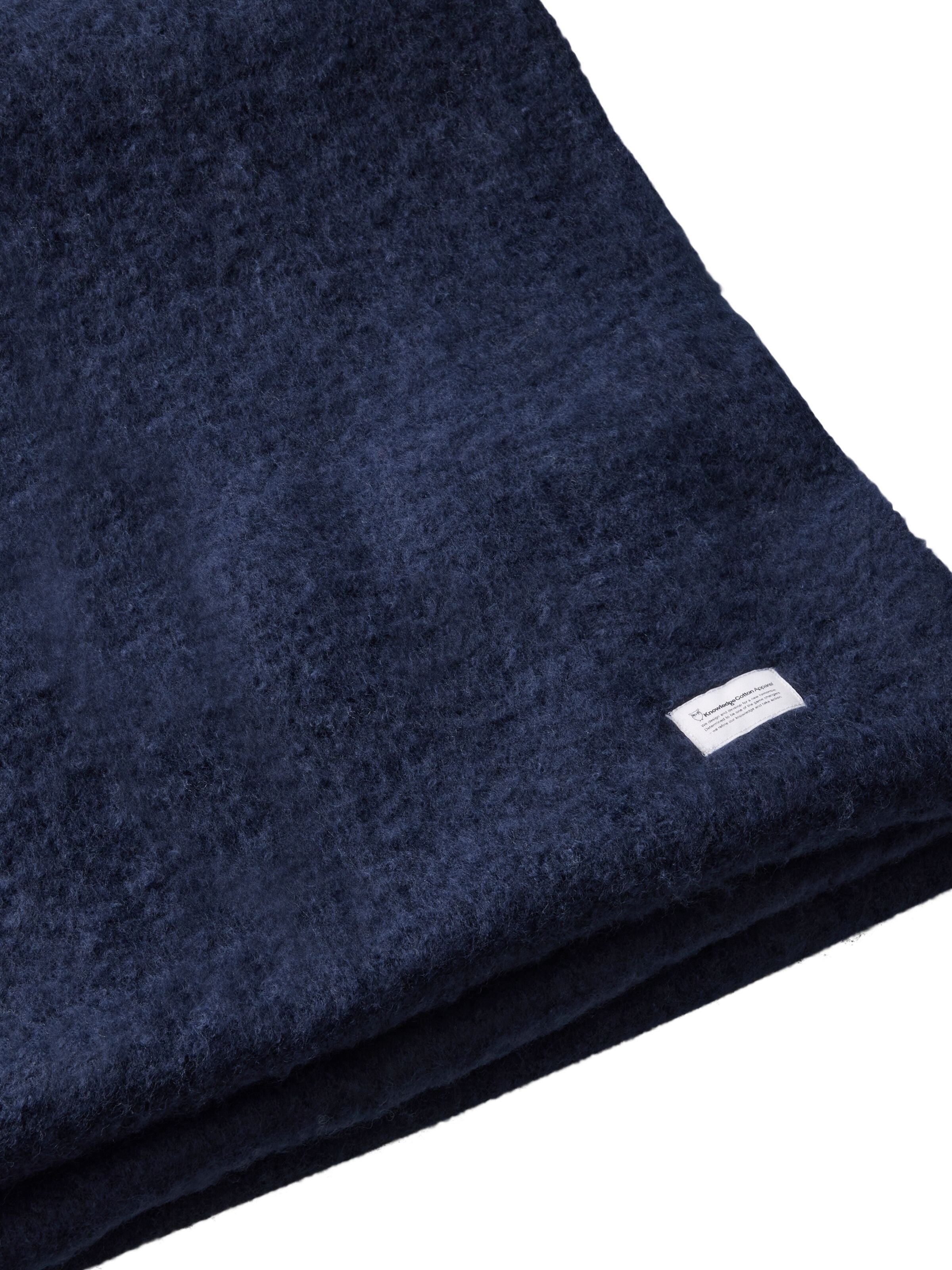 Großer Schal mit Fransen aus recyceltem Polyester
