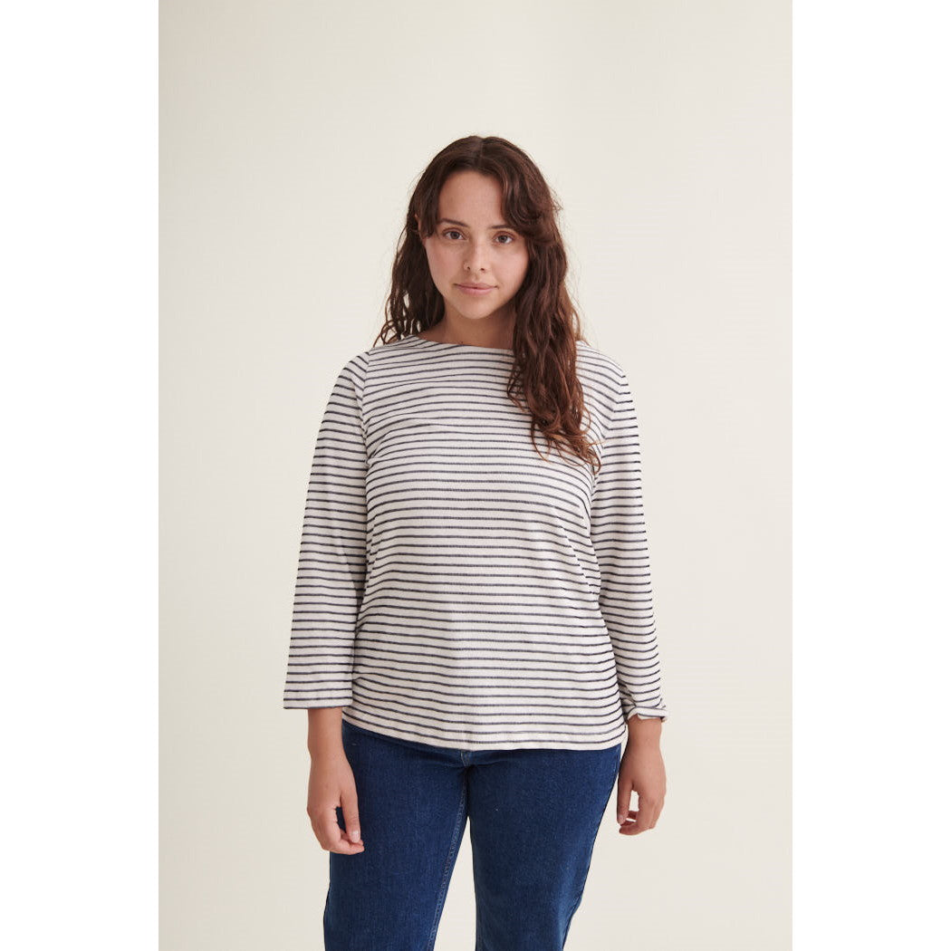 Shirt SAGA mit Streifen aus Bio-Baumwolle