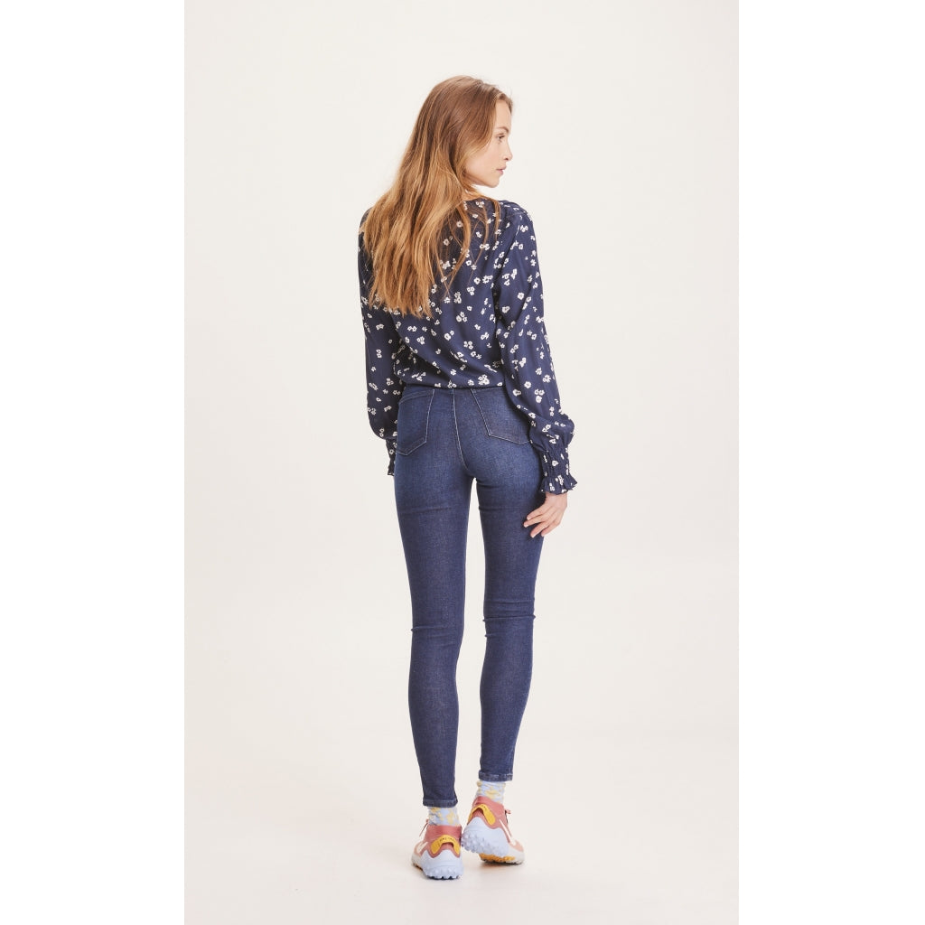Slim Jeans IVY Deep Blue mit Bio-Baumwolle