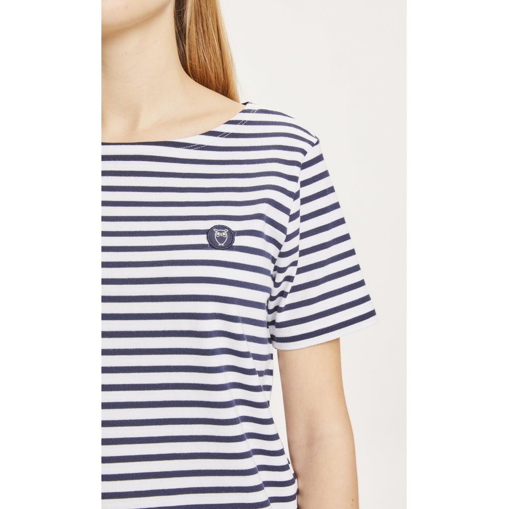 T-Shirt VIOLET mit Streifen