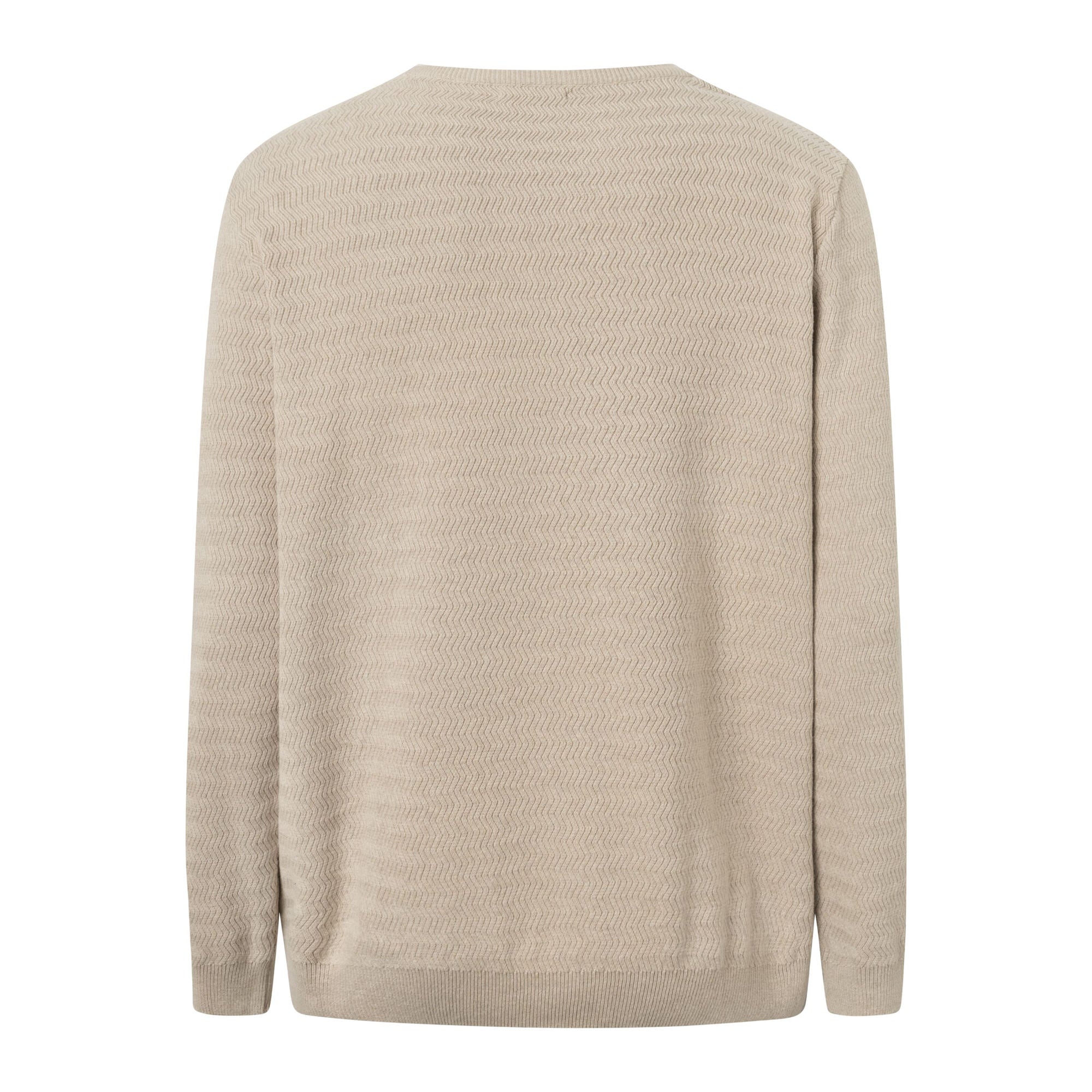 Strickpullover ZIG-ZAG aus Bio-Baumwolle