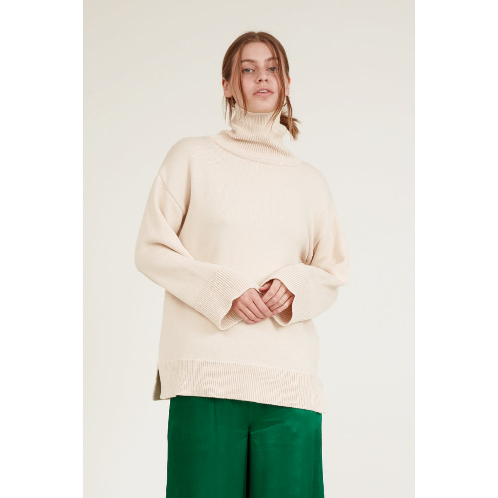 Rollkragenpullover Winie aus Bio-Baumwolle