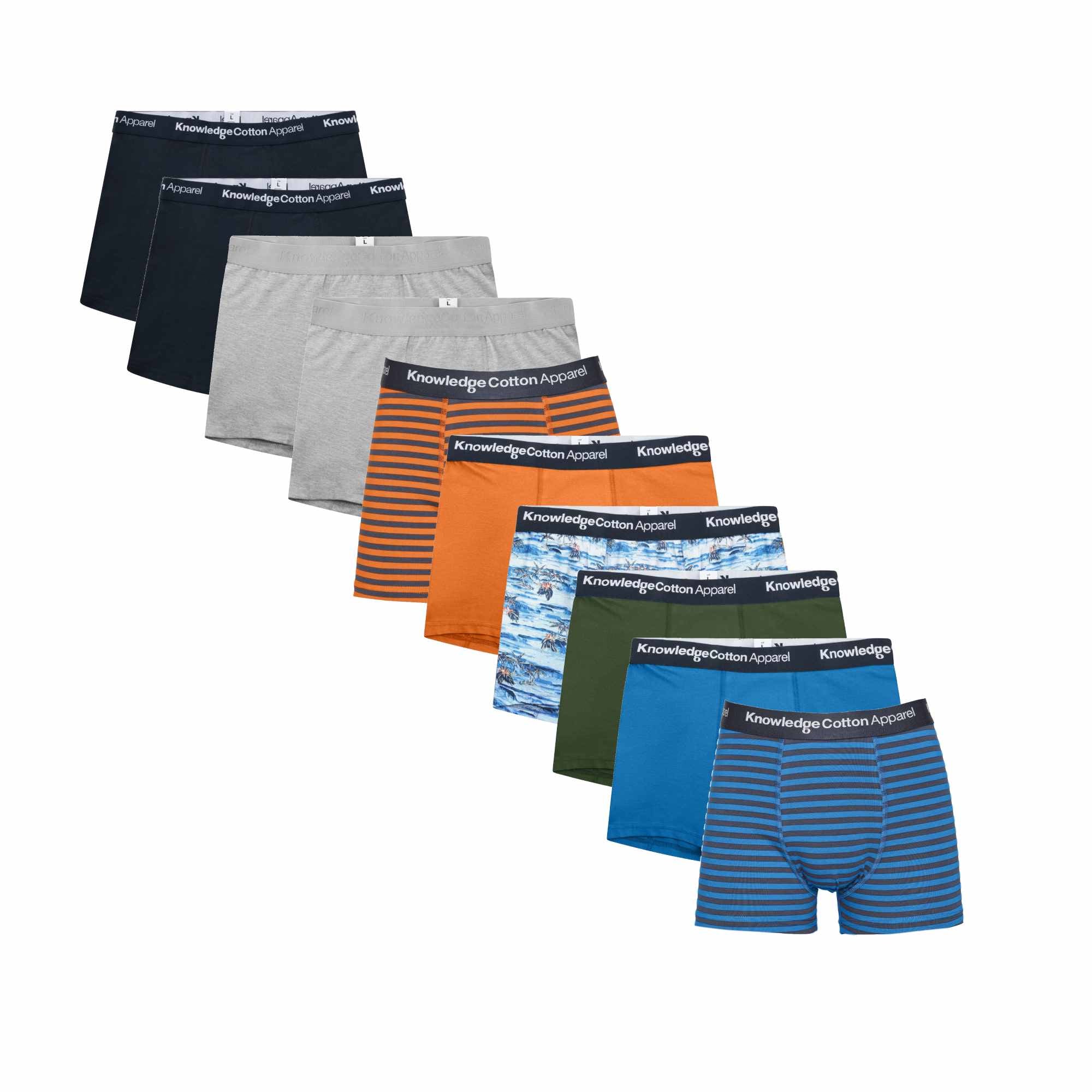 10-Pack Boxershorts aus Bio-Baumwolle