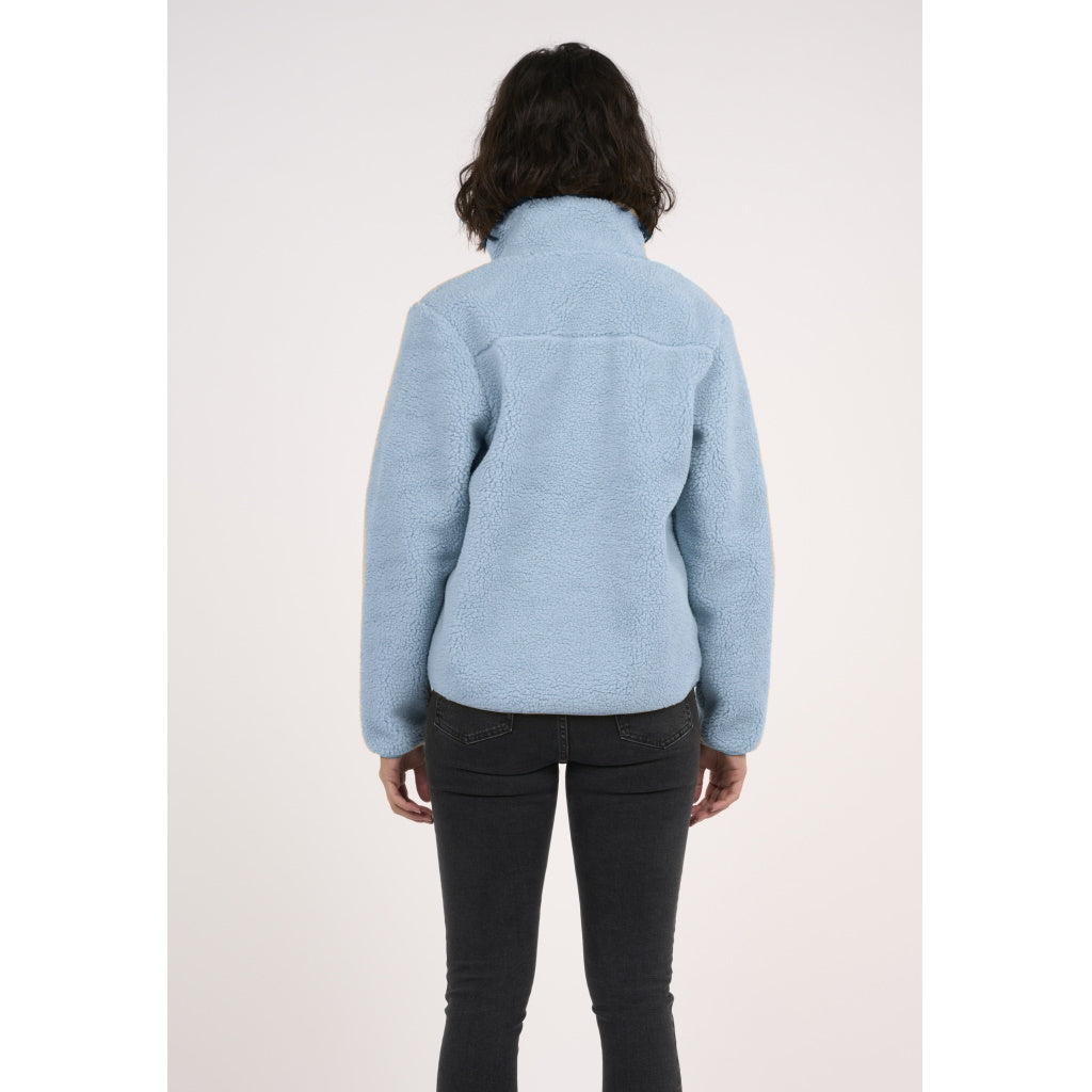 Teddyfleece Jacke HIGH NECK aus recyceltem Polyester