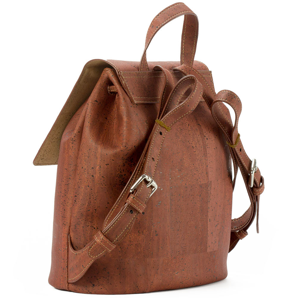 Rucksack aus Kork ROT