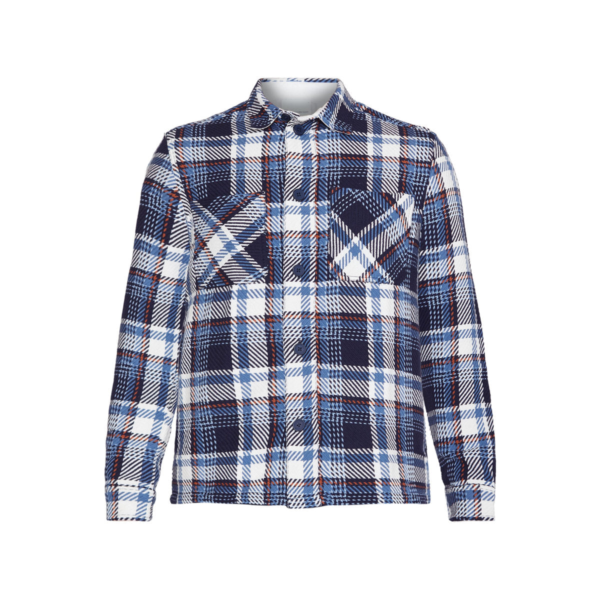 Kariertes Overshirt CHECKED aus Bio-Baumwolle