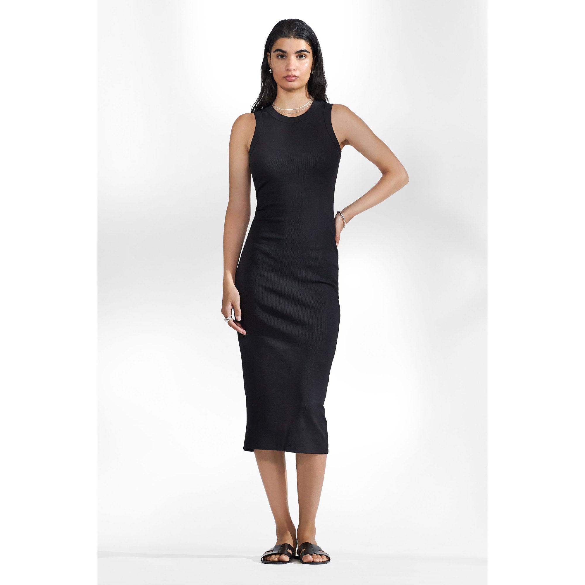 Kleid RIBBED aus Bio-Baumwolle