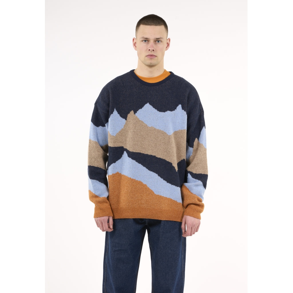 Strickpullover MOUNTAIN CREW NECK aus Bio-Wolle