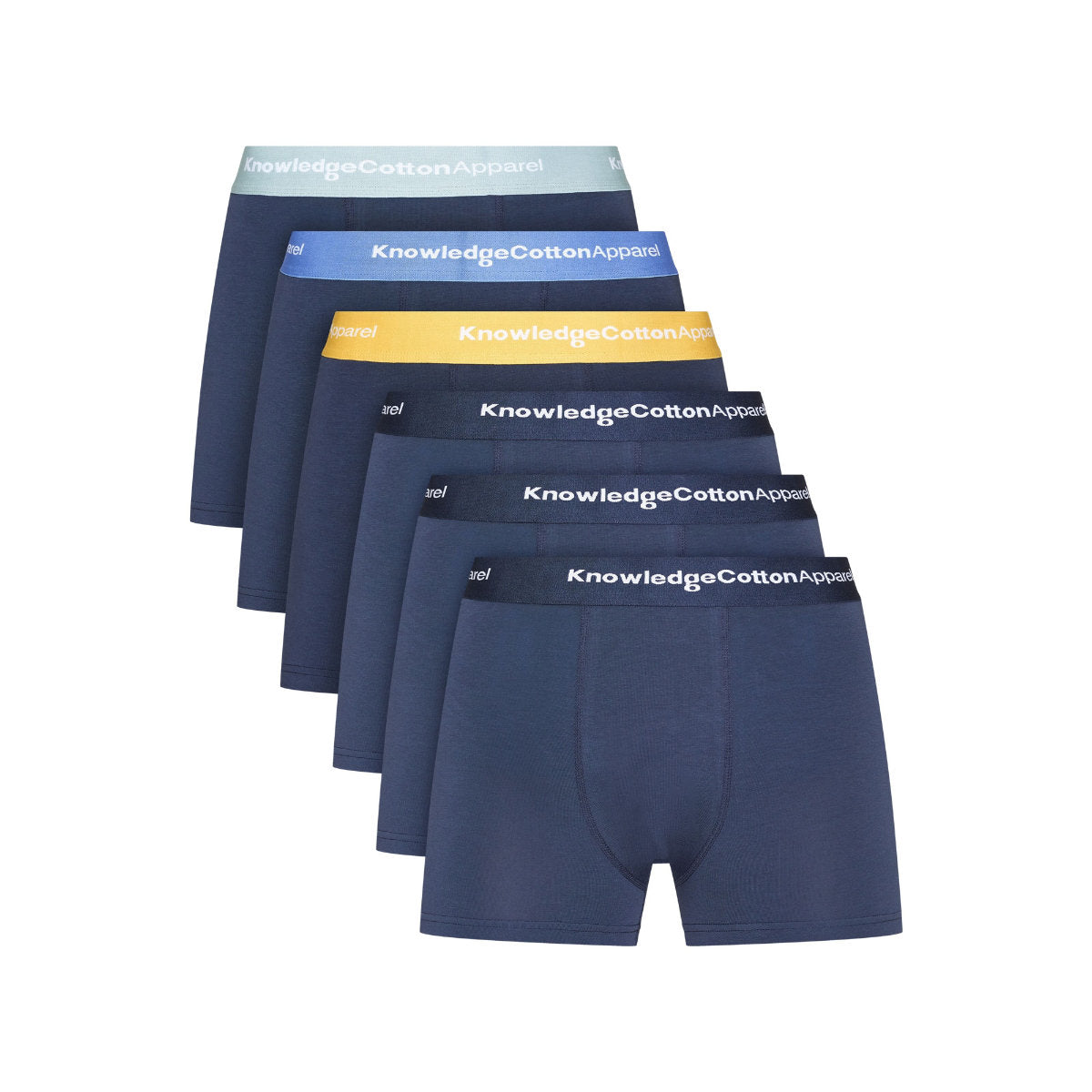 6-Pack Boxershorts COLOR aus Bio-Baumwolle