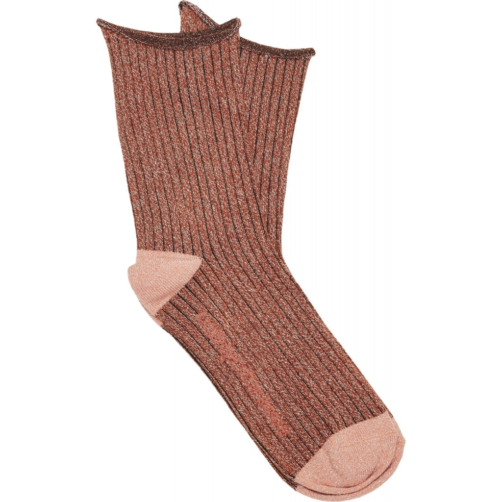 Glitzer-Socken HONEY Rib mit Bio-Baumwolle und recyceltem Polyester