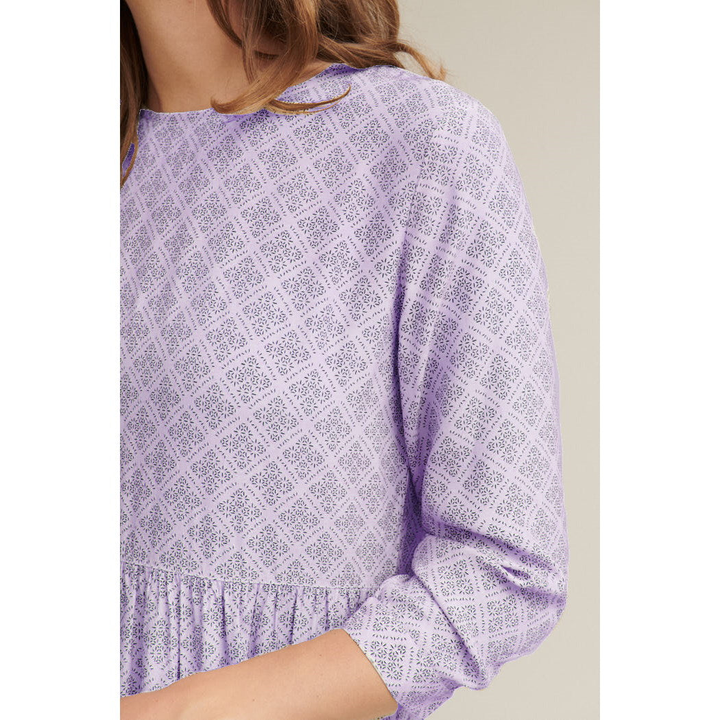 Kleid NELLA mit feinem Muster