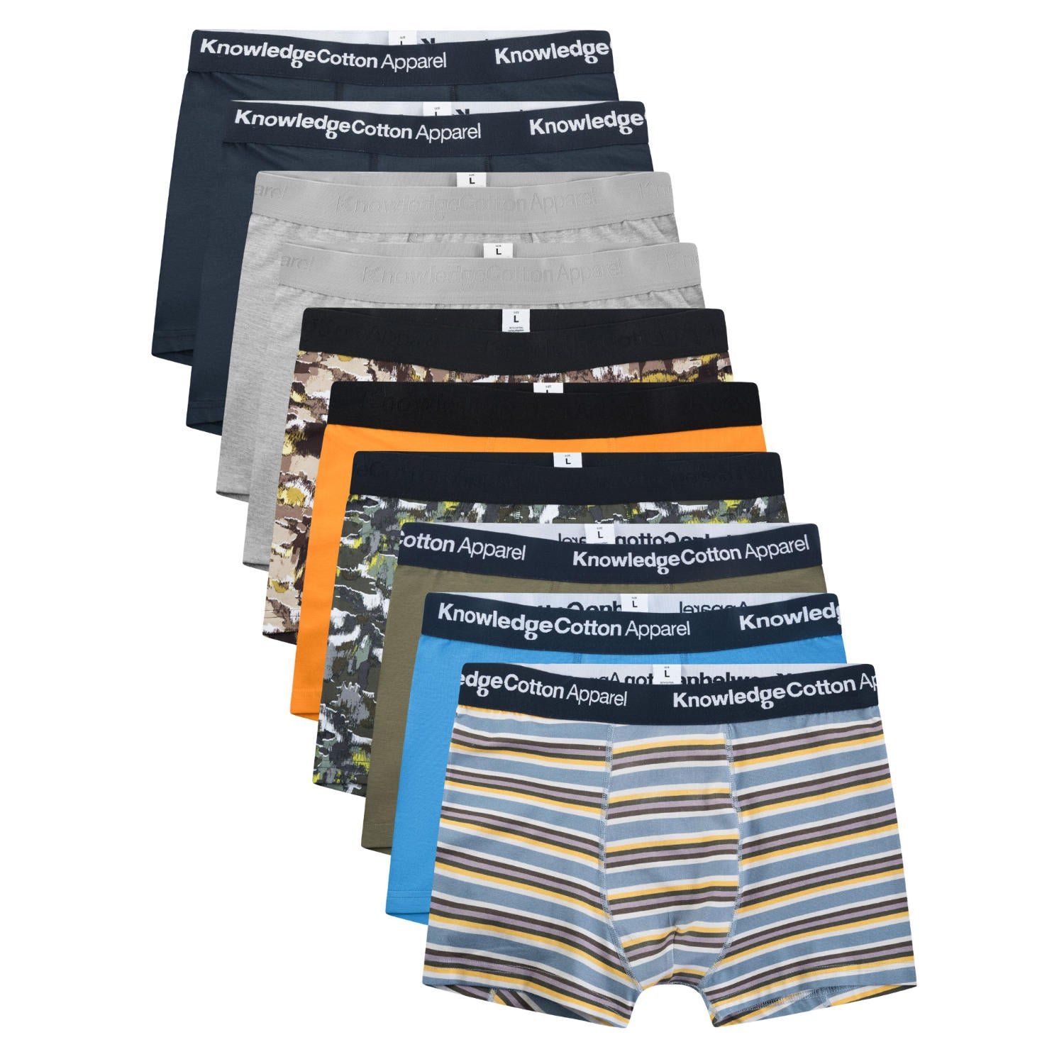 10-Pack Boxershorts aus Bio-Baumwolle